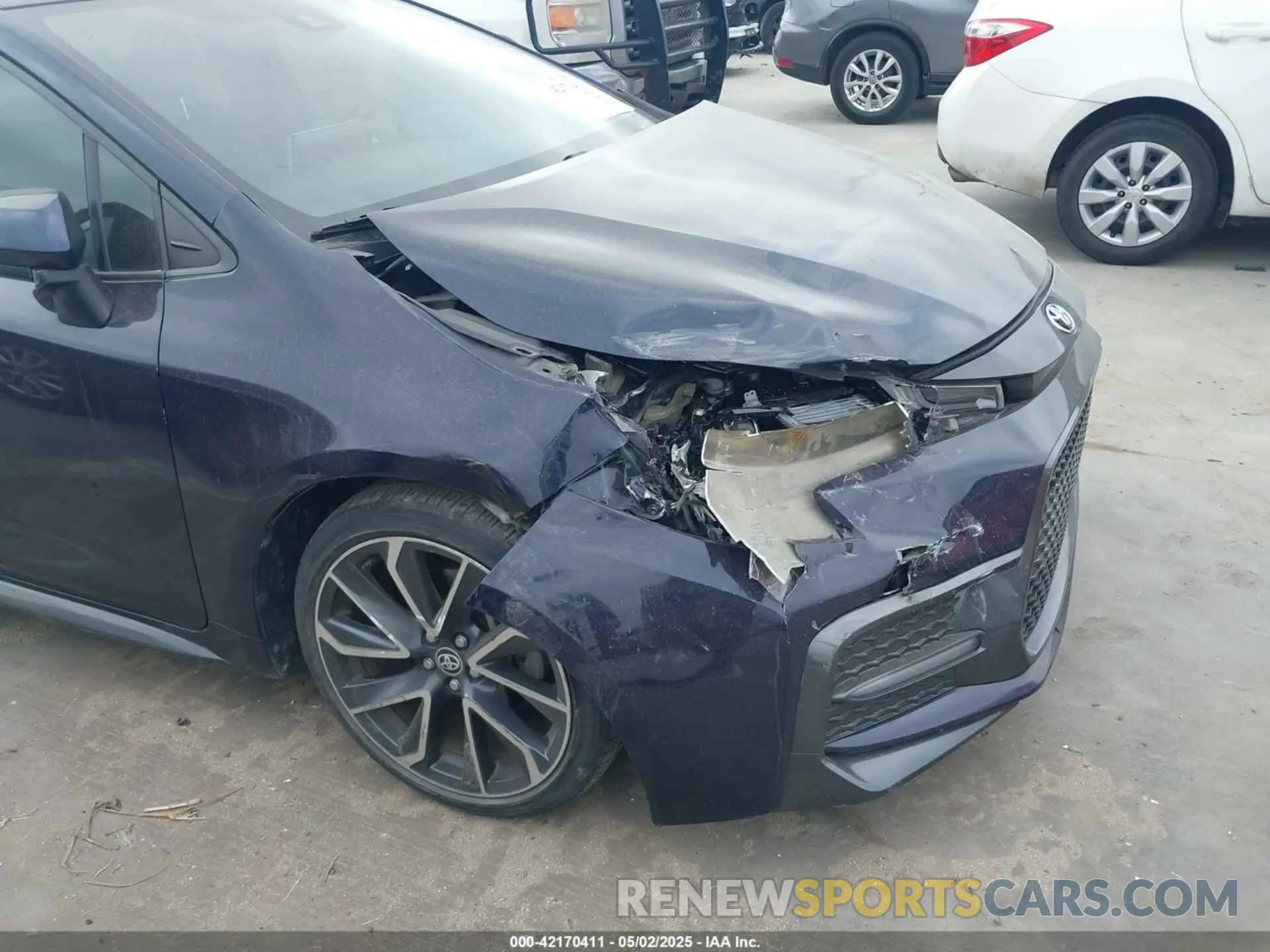 6 Фотография поврежденного автомобиля JTDP4RCEXLJ015151 TOYOTA COROLLA 2020