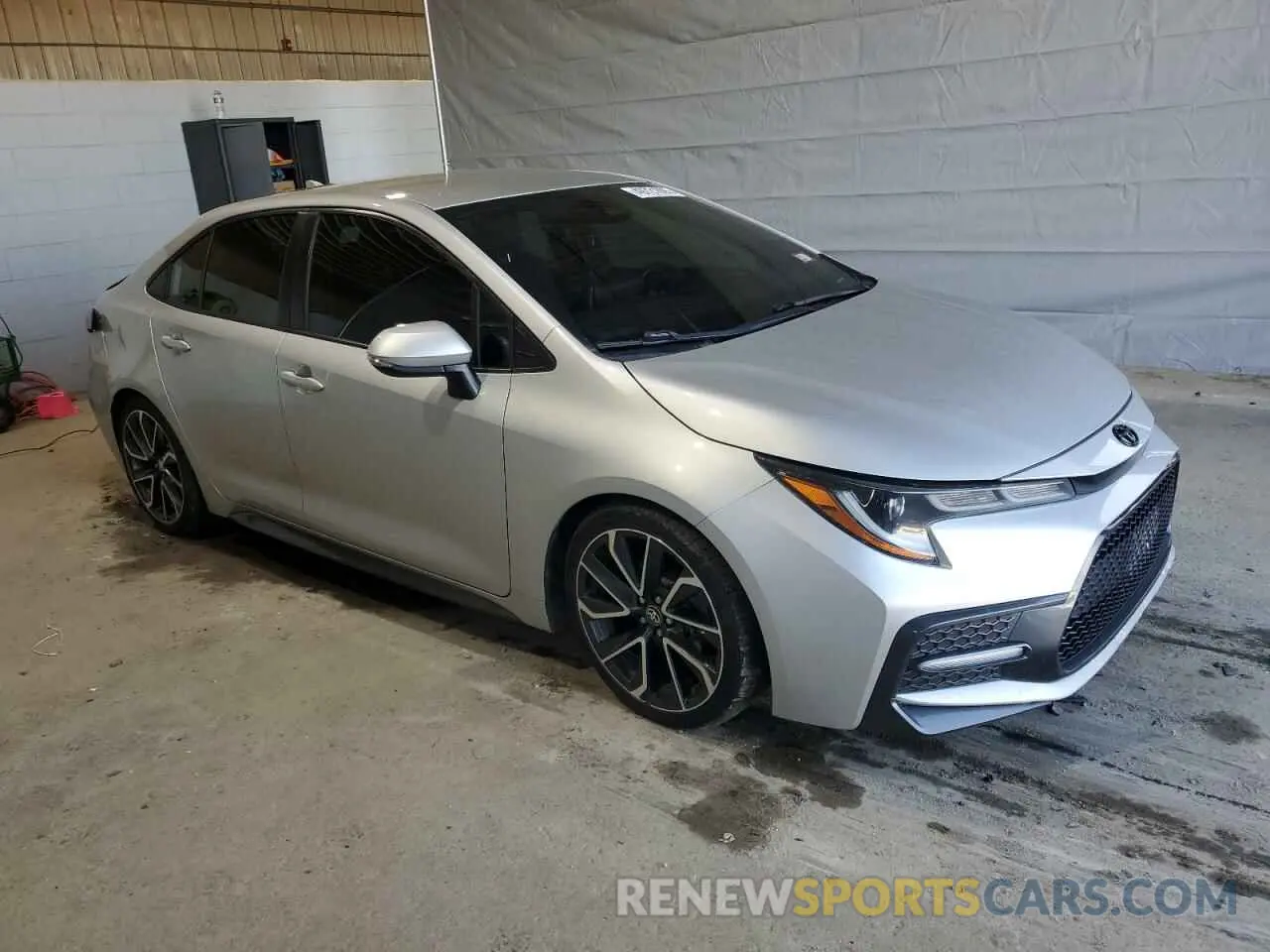 4 Фотография поврежденного автомобиля JTDS4RCE0LJ006498 TOYOTA COROLLA 2020