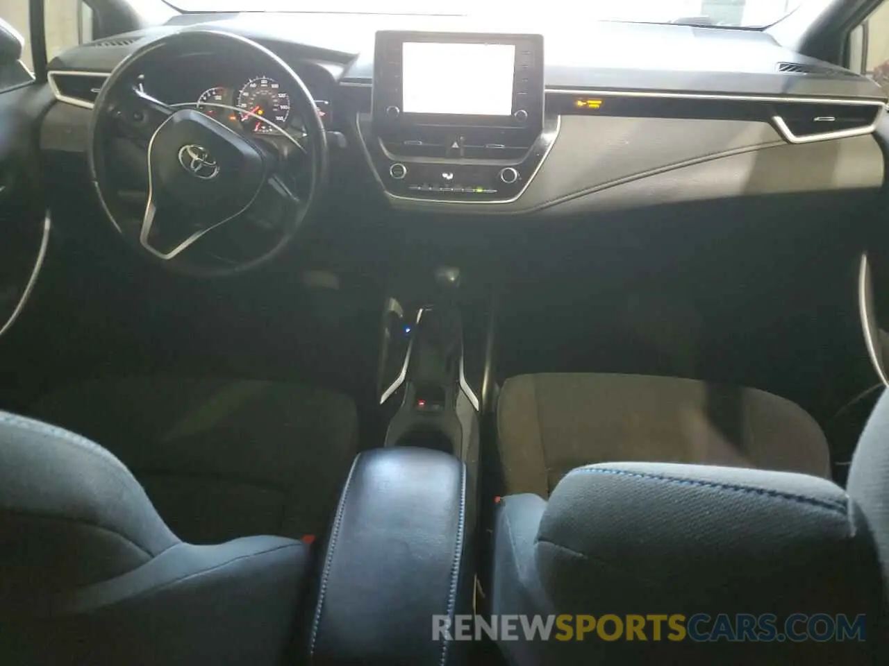 8 Фотография поврежденного автомобиля JTDS4RCE0LJ006498 TOYOTA COROLLA 2020
