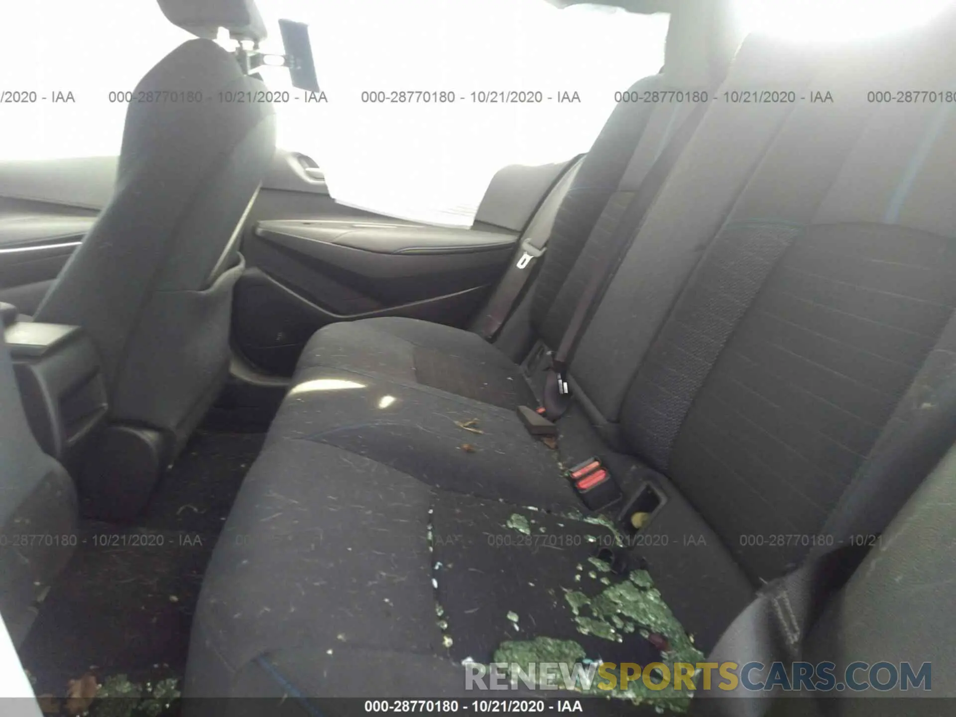 8 Photograph of a damaged car JTDS4RCE0LJ021289 TOYOTA COROLLA 2020