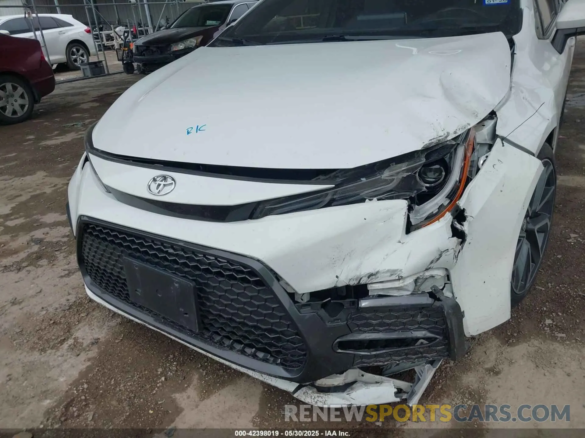 6 Фотография поврежденного автомобиля JTDS4RCE0LJ025164 TOYOTA COROLLA 2020