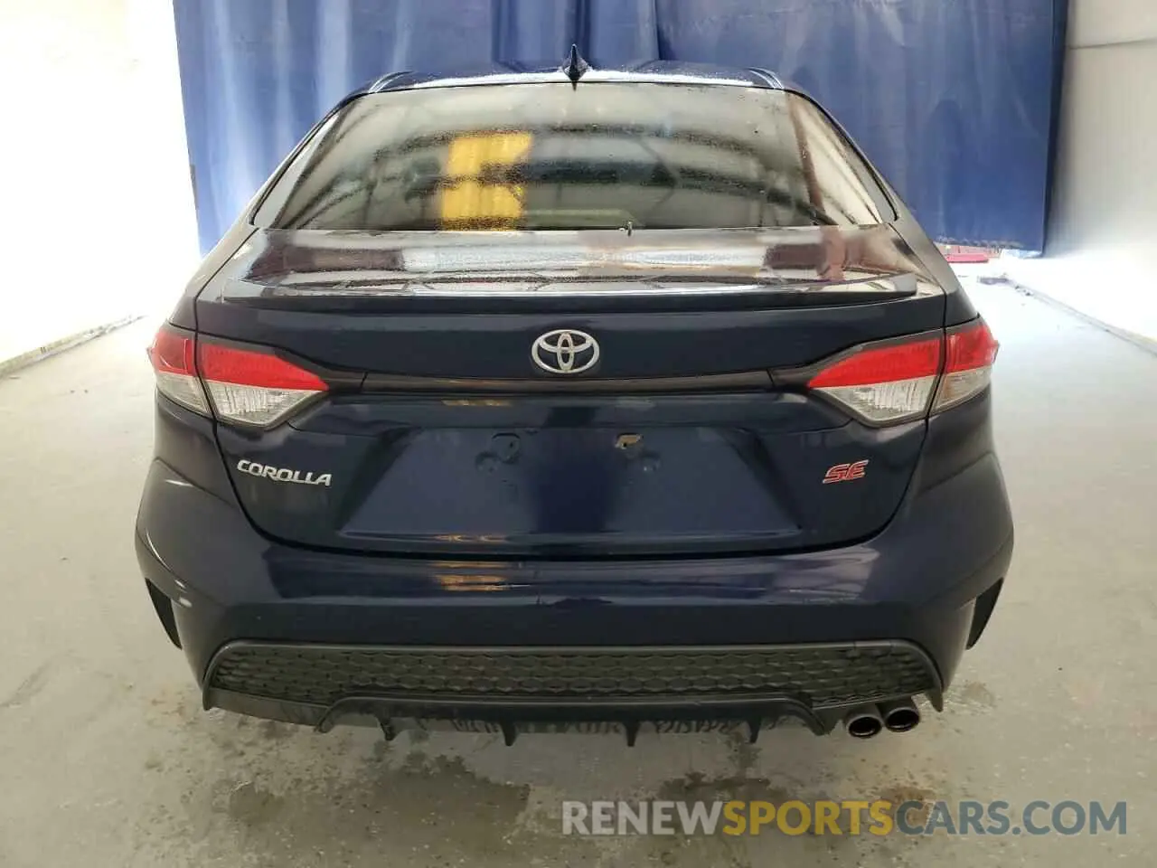 6 Photograph of a damaged car JTDS4RCE0LJ033121 TOYOTA COROLLA 2020