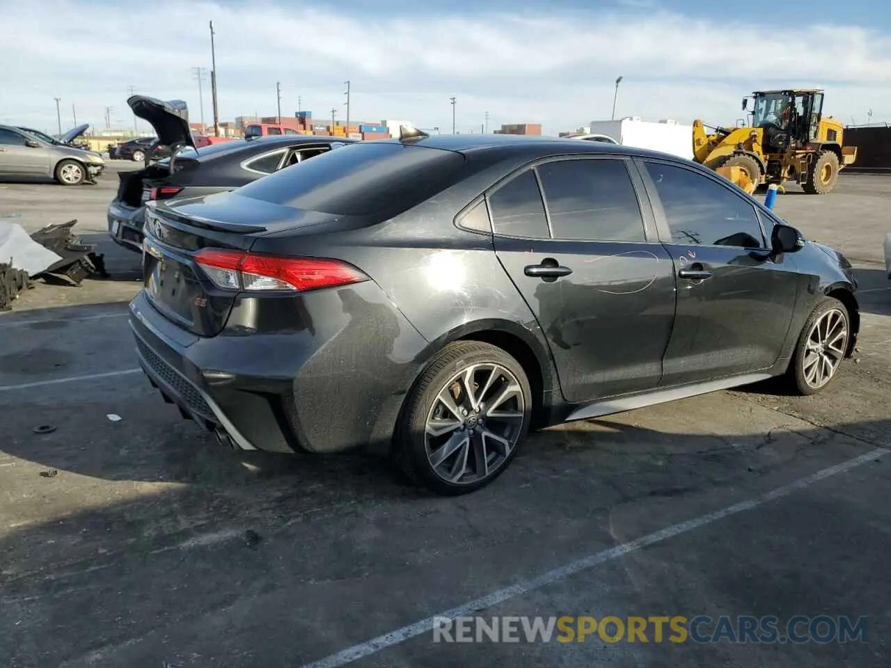 3 Фотография поврежденного автомобиля JTDS4RCE1LJ003156 TOYOTA COROLLA 2020