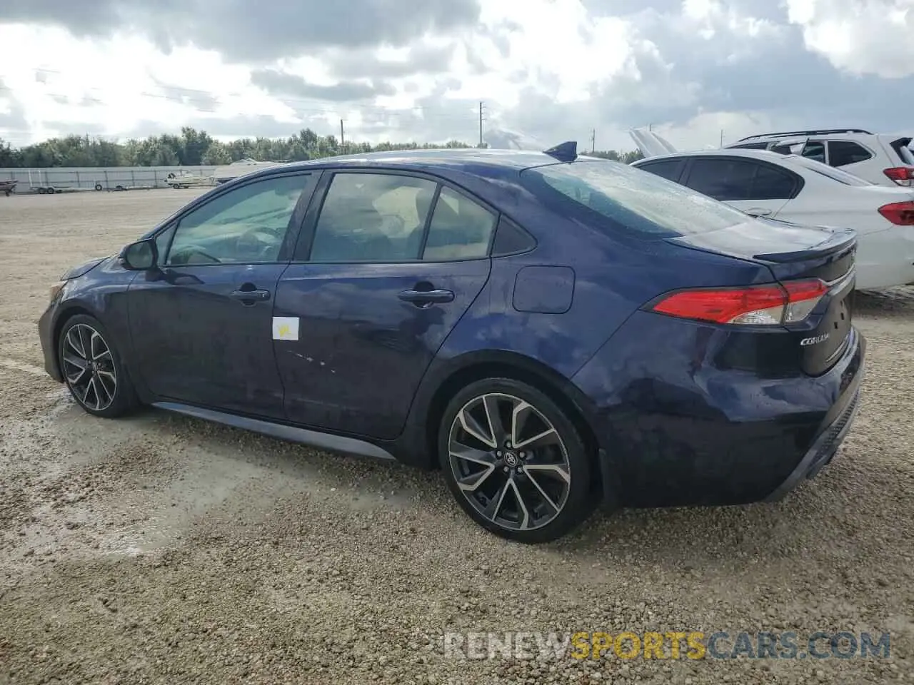 2 Photograph of a damaged car JTDS4RCE1LJ003240 TOYOTA COROLLA 2020