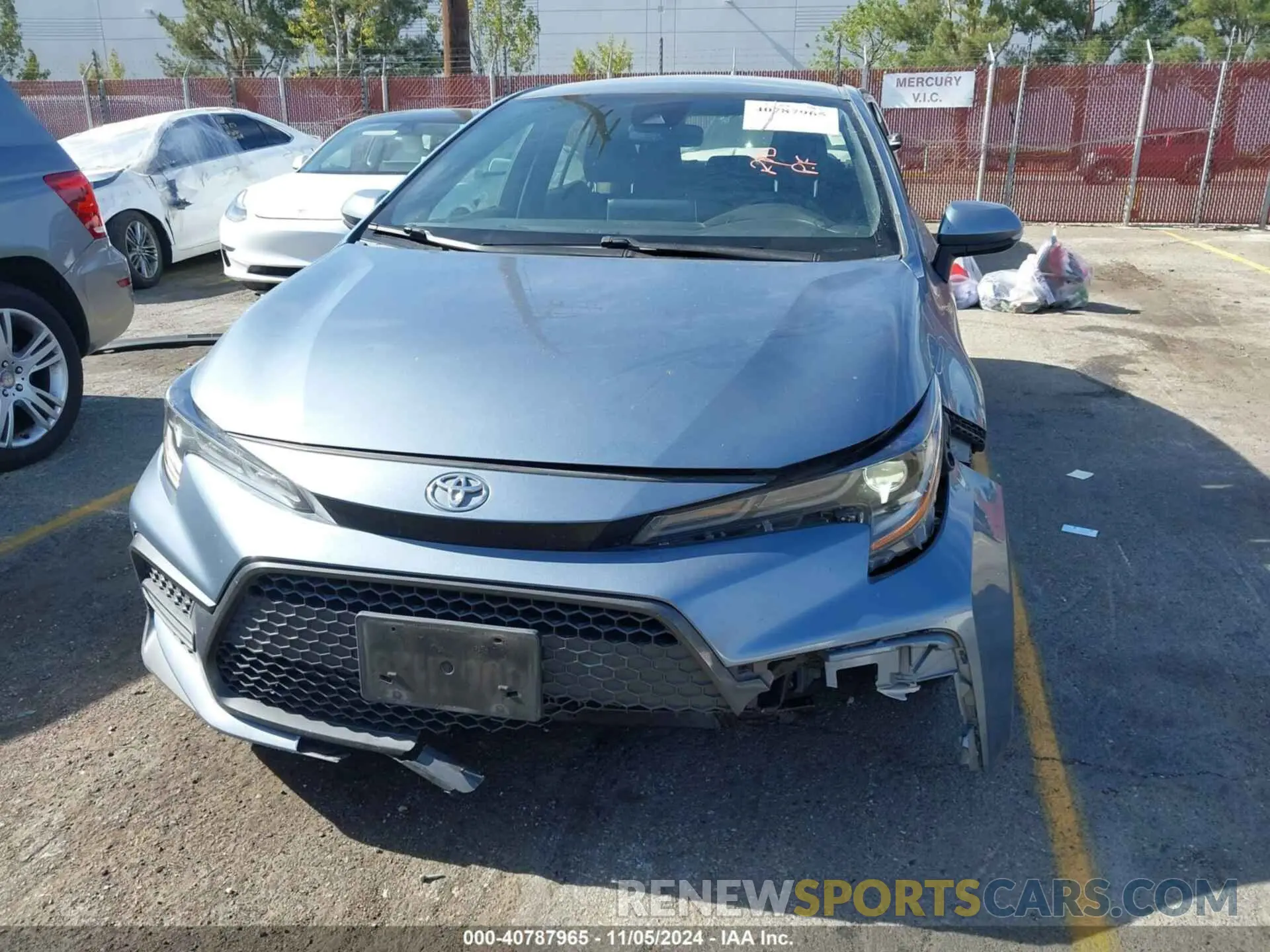 6 Photograph of a damaged car JTDS4RCE1LJ005697 TOYOTA COROLLA 2020