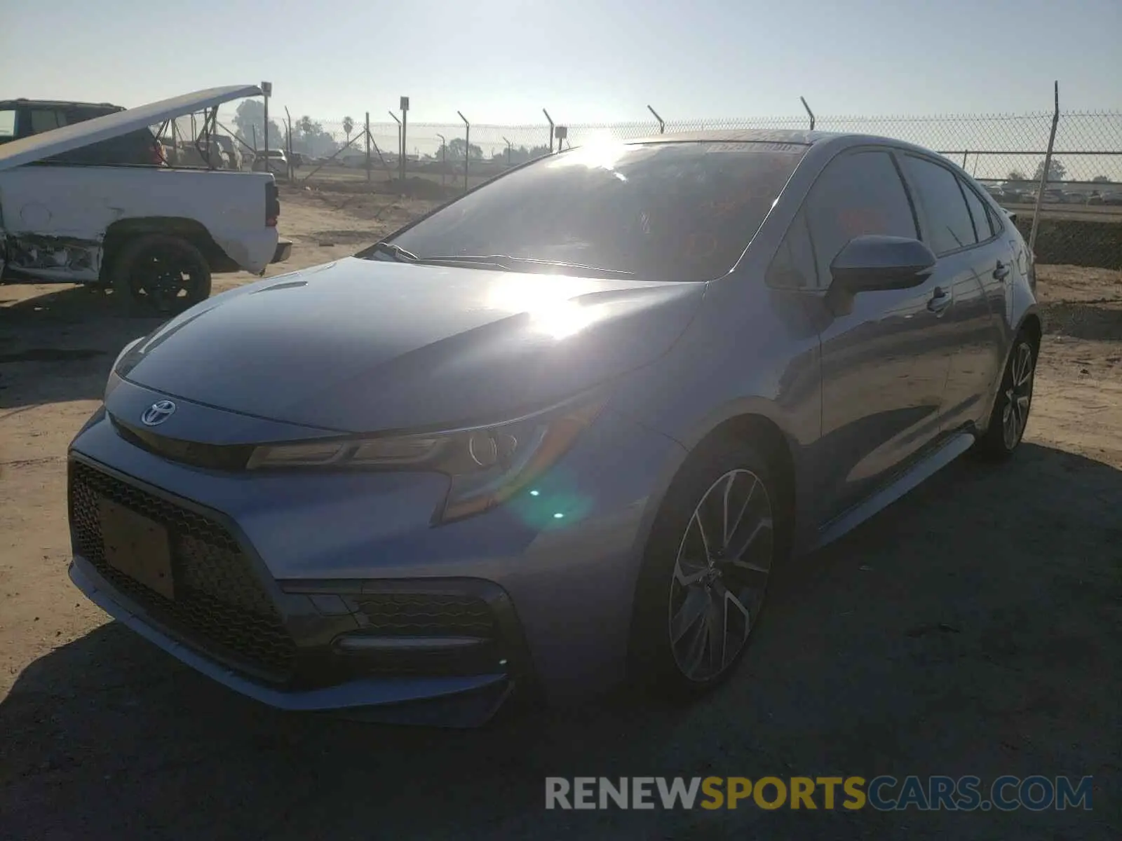 2 Photograph of a damaged car JTDS4RCE1LJ018210 TOYOTA COROLLA 2020