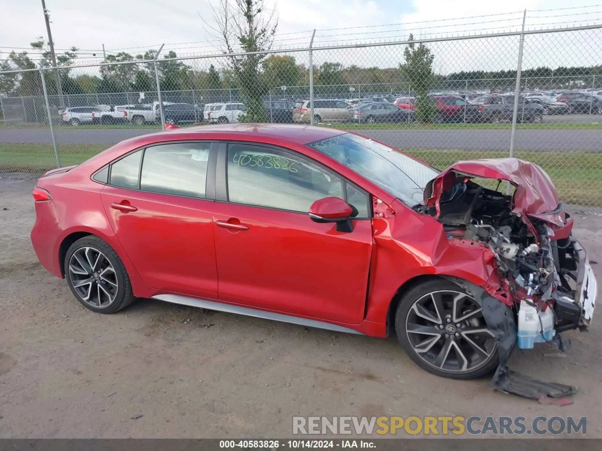 13 Фотография поврежденного автомобиля JTDS4RCE1LJ024640 TOYOTA COROLLA 2020