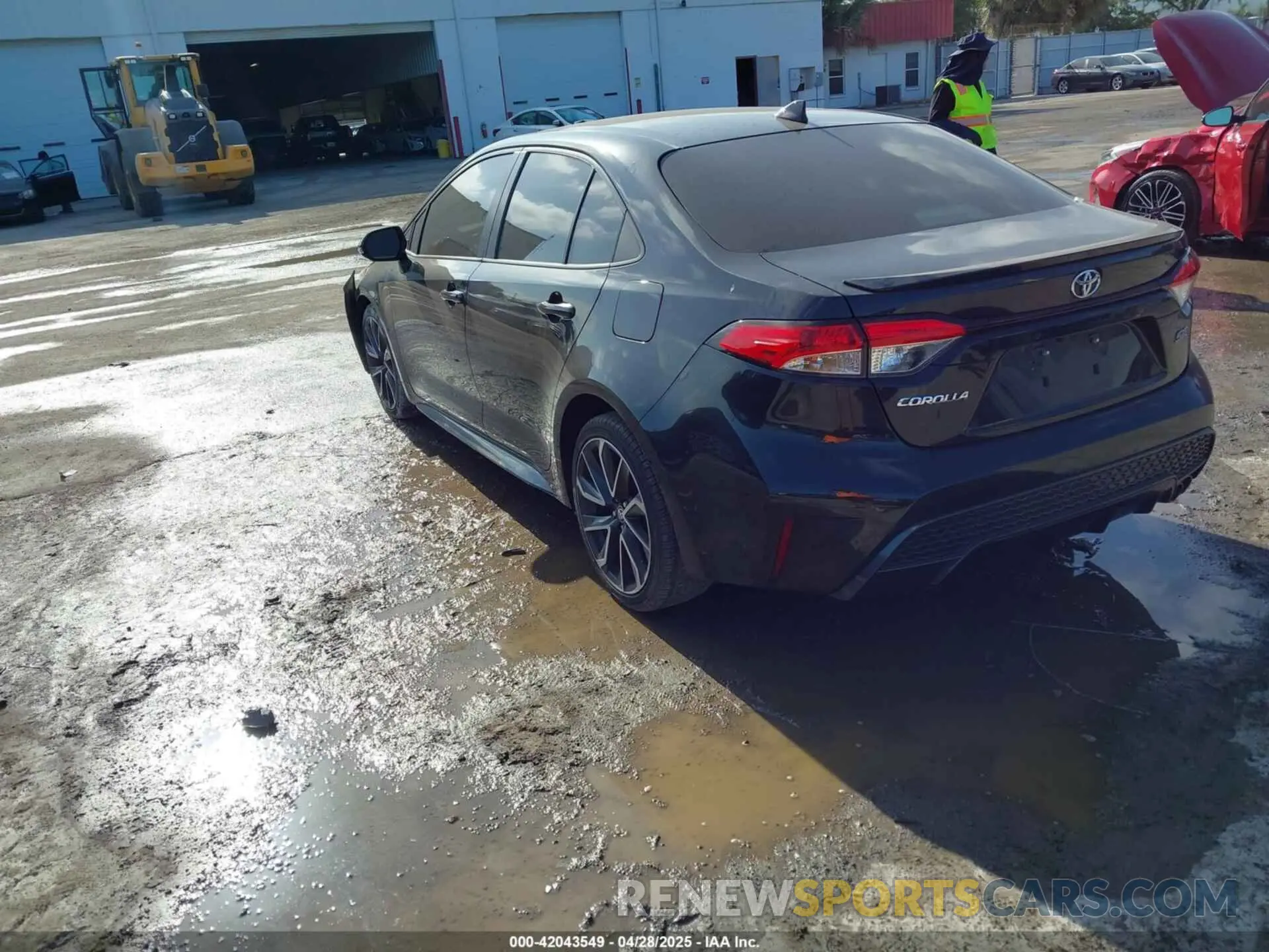 3 Photograph of a damaged car JTDS4RCE1LJ026243 TOYOTA COROLLA 2020
