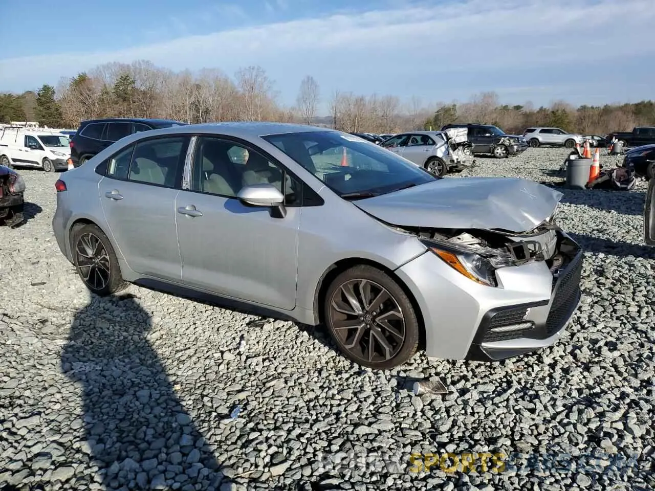 4 Фотография поврежденного автомобиля JTDS4RCE1LJ028347 TOYOTA COROLLA 2020