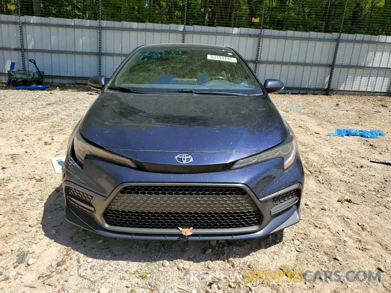 5 Photograph of a damaged car JTDS4RCE1LJ036805 TOYOTA COROLLA 2020