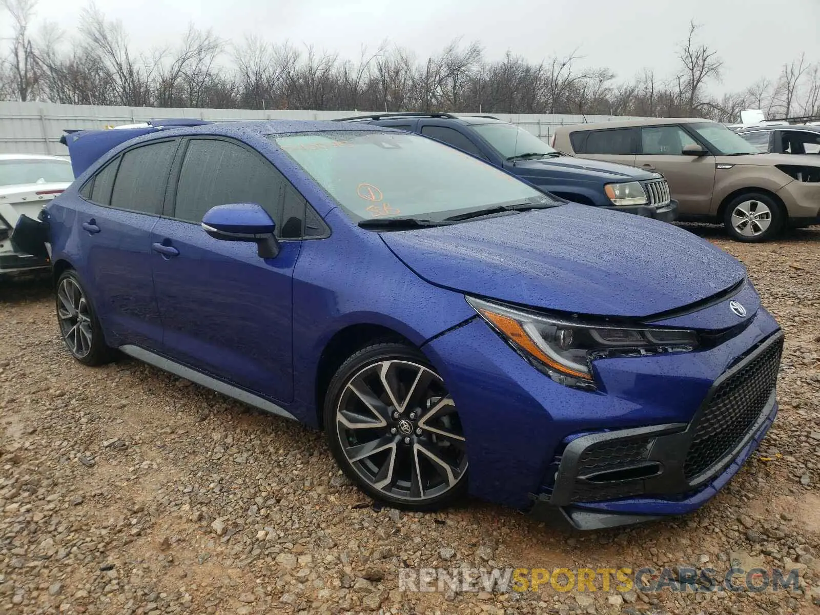 1 Photograph of a damaged car JTDS4RCE1LJ040045 TOYOTA COROLLA 2020