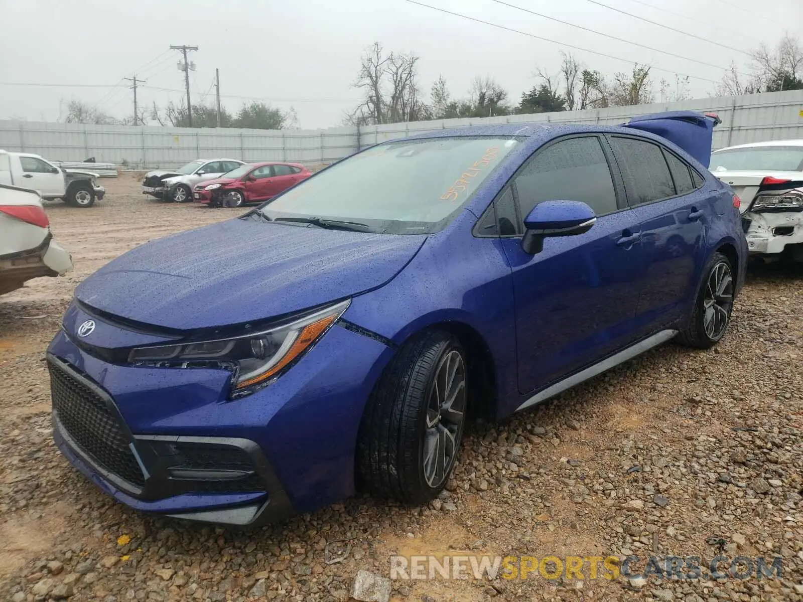2 Photograph of a damaged car JTDS4RCE1LJ040045 TOYOTA COROLLA 2020