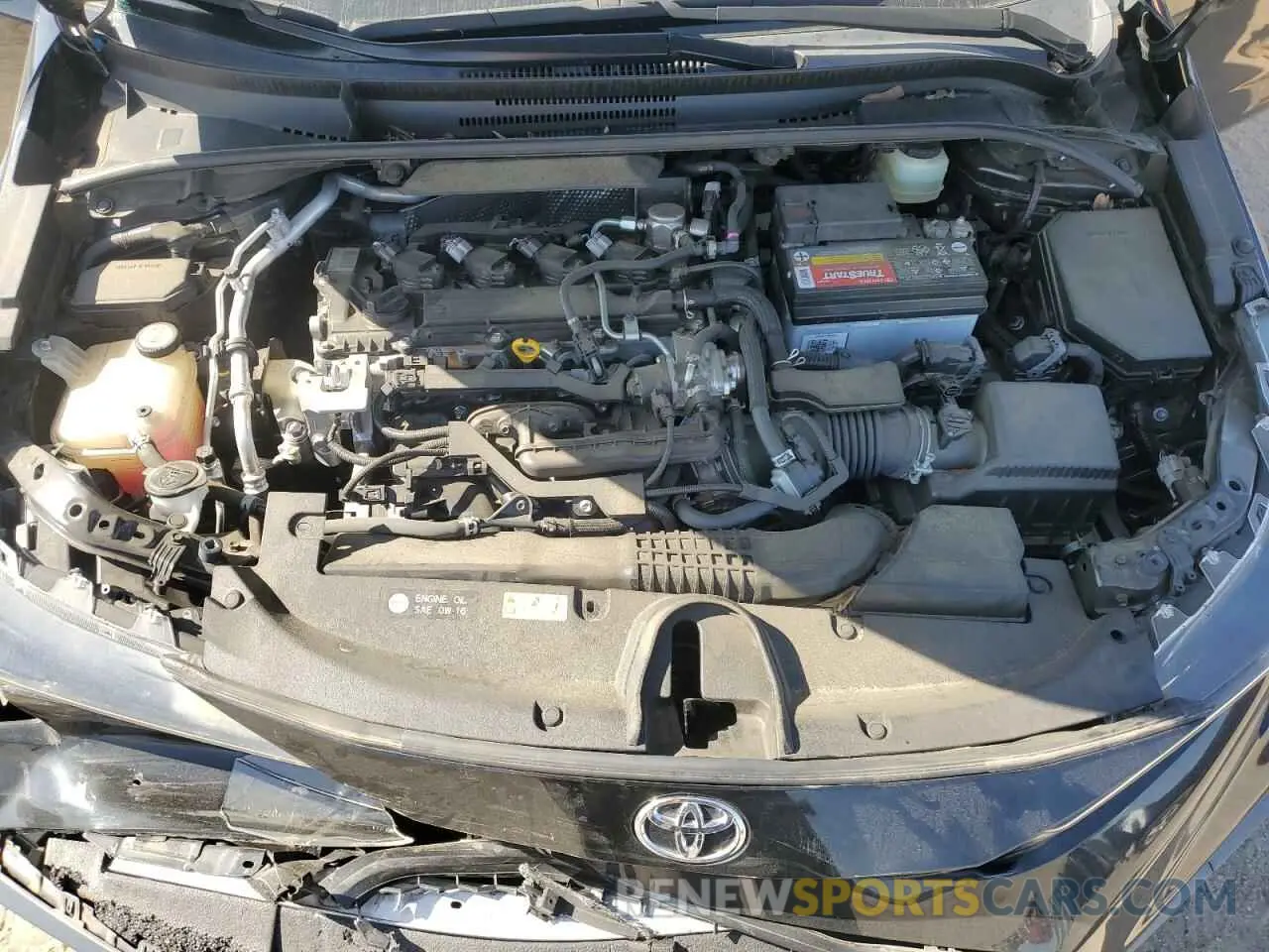 11 Photograph of a damaged car JTDS4RCE2LJ011069 TOYOTA COROLLA 2020