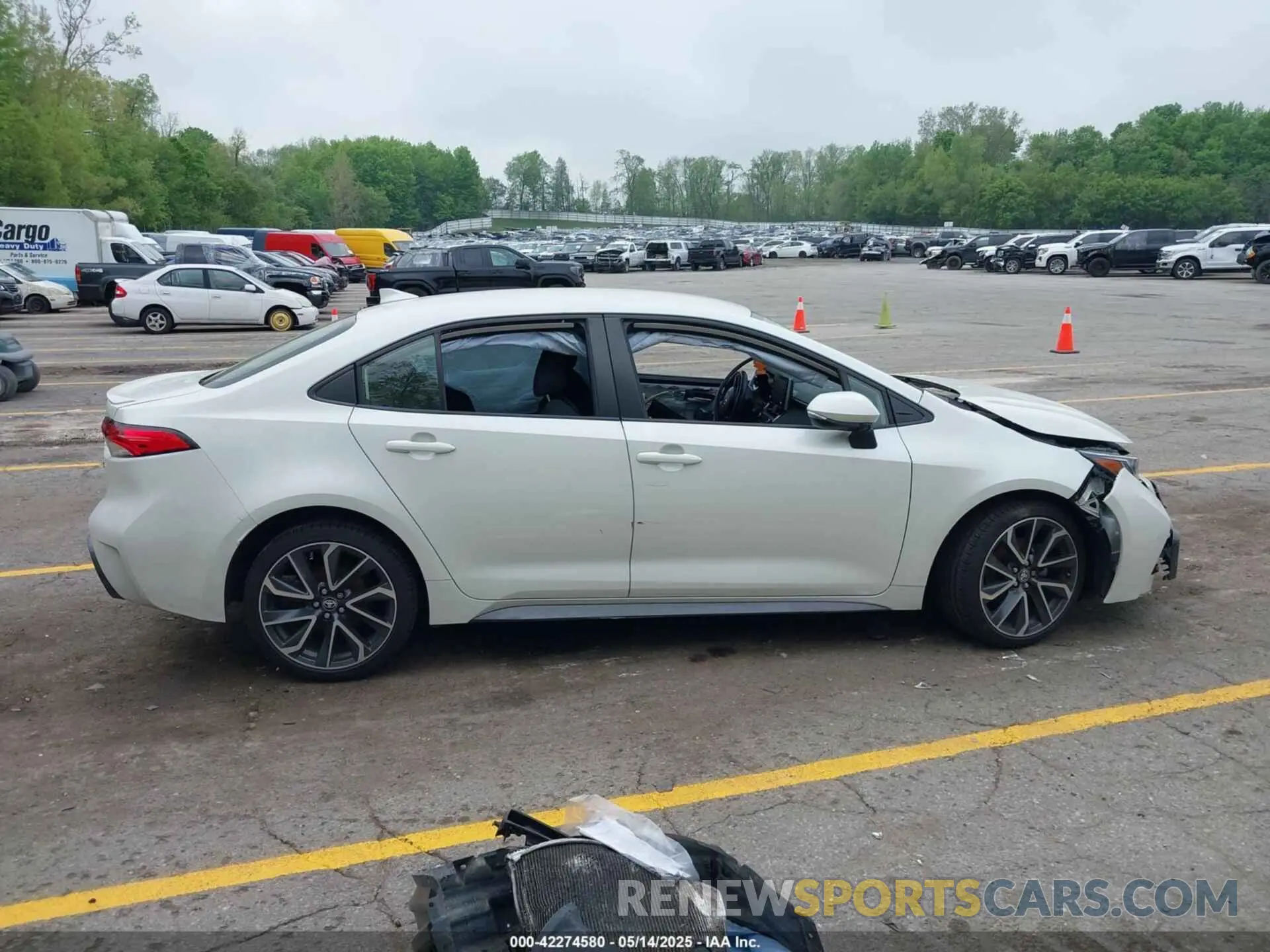 13 Фотография поврежденного автомобиля JTDS4RCE2LJ015865 TOYOTA COROLLA 2020