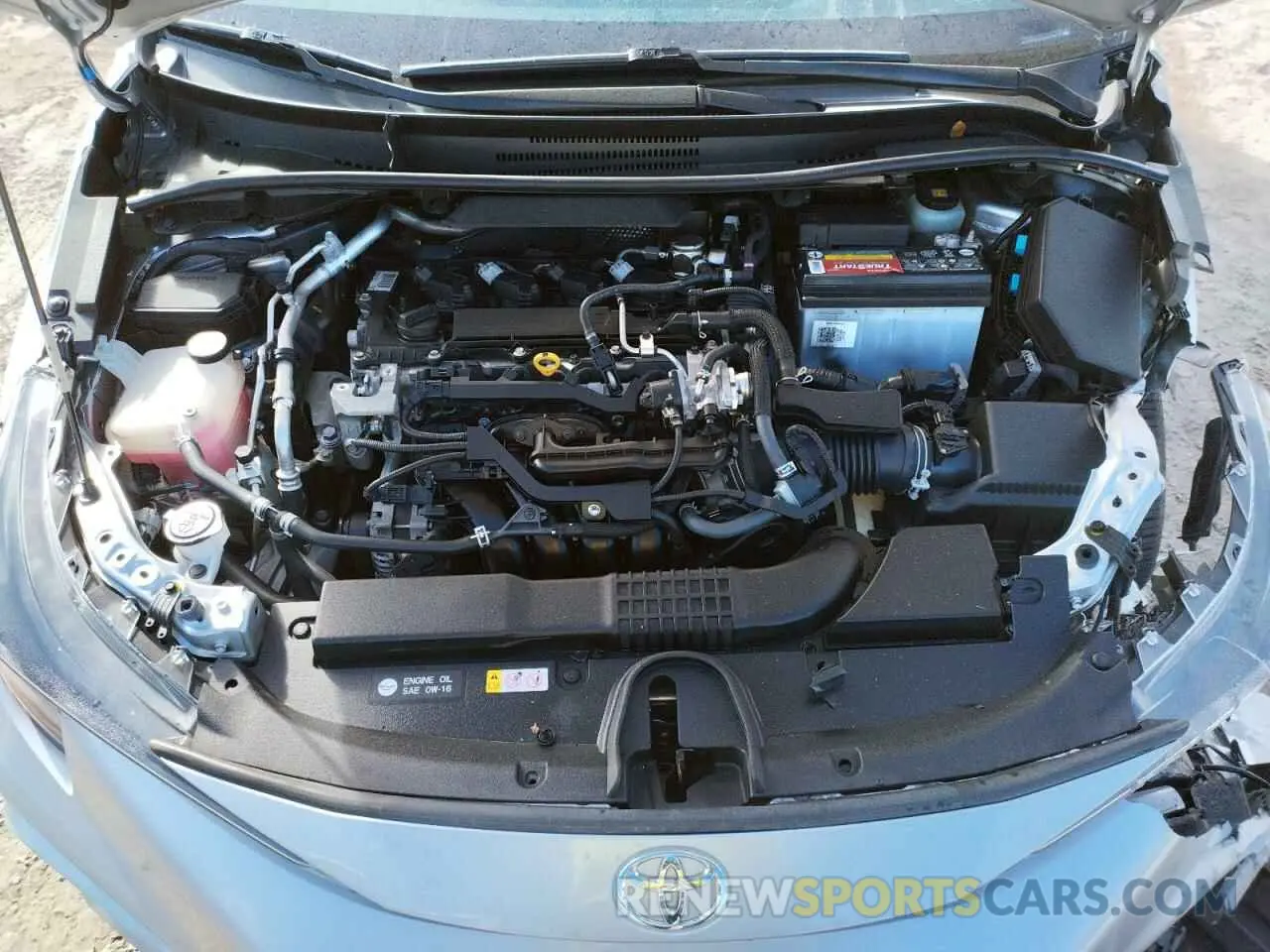 7 Photograph of a damaged car JTDS4RCE2LJ024016 TOYOTA COROLLA 2020