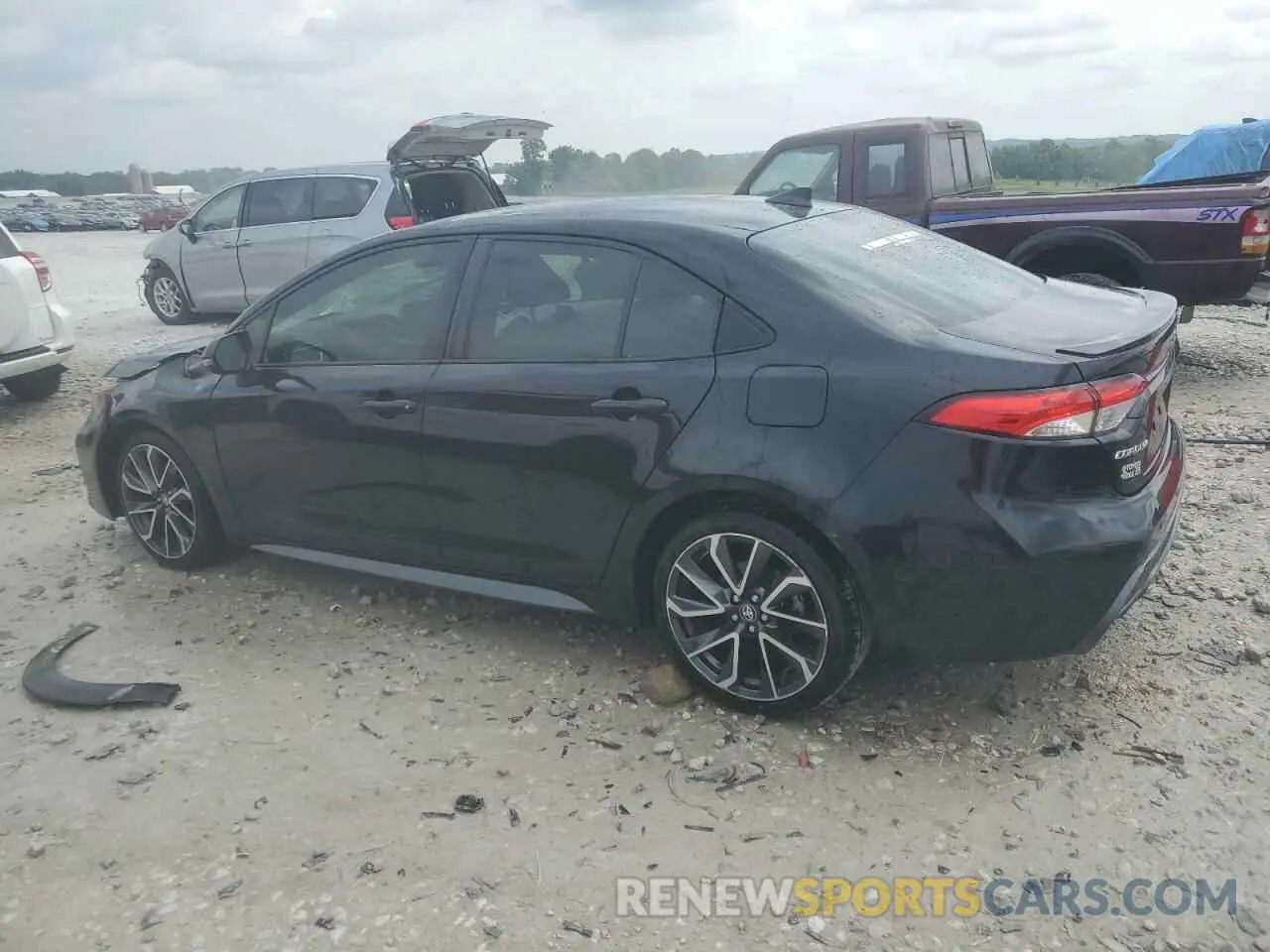 2 Фотография поврежденного автомобиля JTDS4RCE2LJ037364 TOYOTA COROLLA 2020