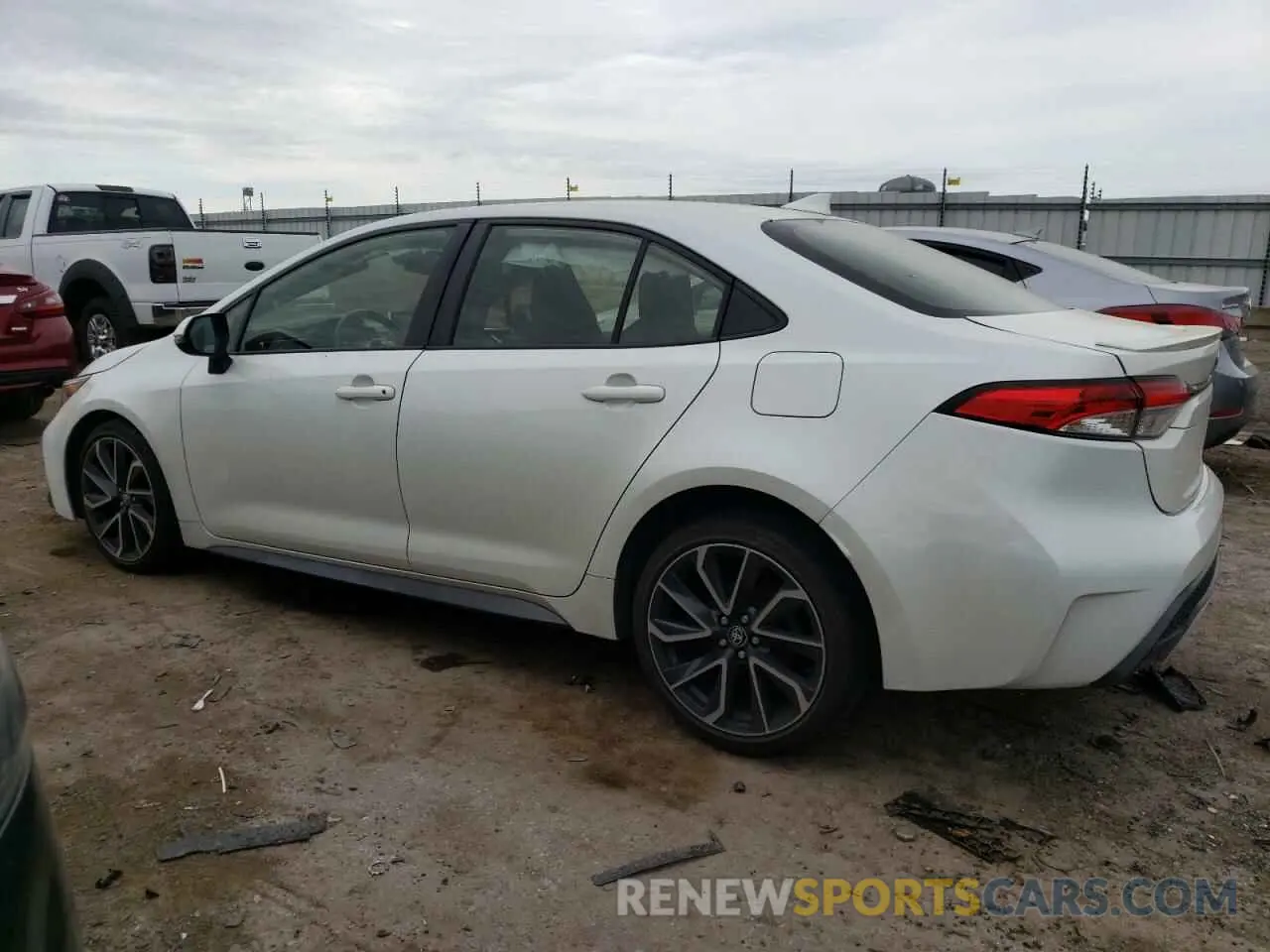 2 Фотография поврежденного автомобиля JTDS4RCE2LJ039681 TOYOTA COROLLA 2020