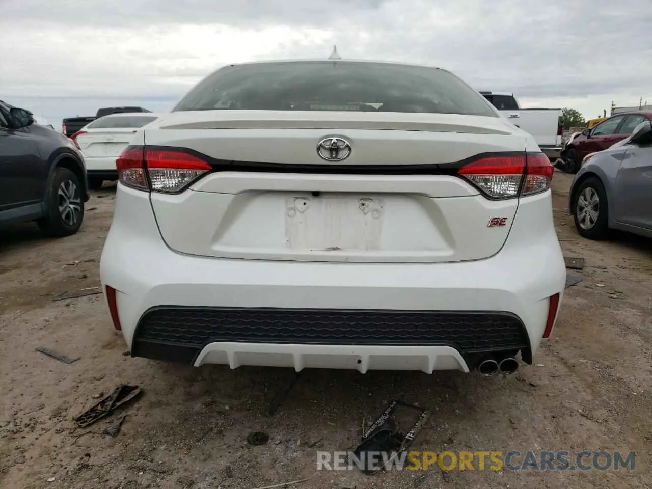 6 Фотография поврежденного автомобиля JTDS4RCE2LJ039681 TOYOTA COROLLA 2020