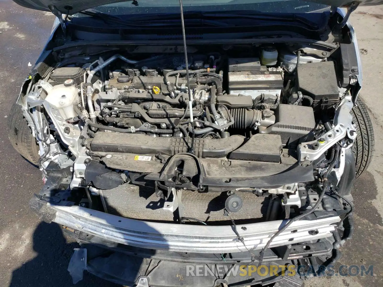 7 Photograph of a damaged car JTDS4RCE2LJ039969 TOYOTA COROLLA 2020