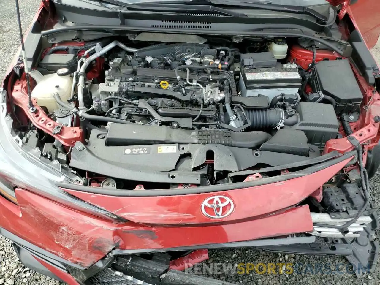 11 Photograph of a damaged car JTDS4RCE2LJ043391 TOYOTA COROLLA 2020