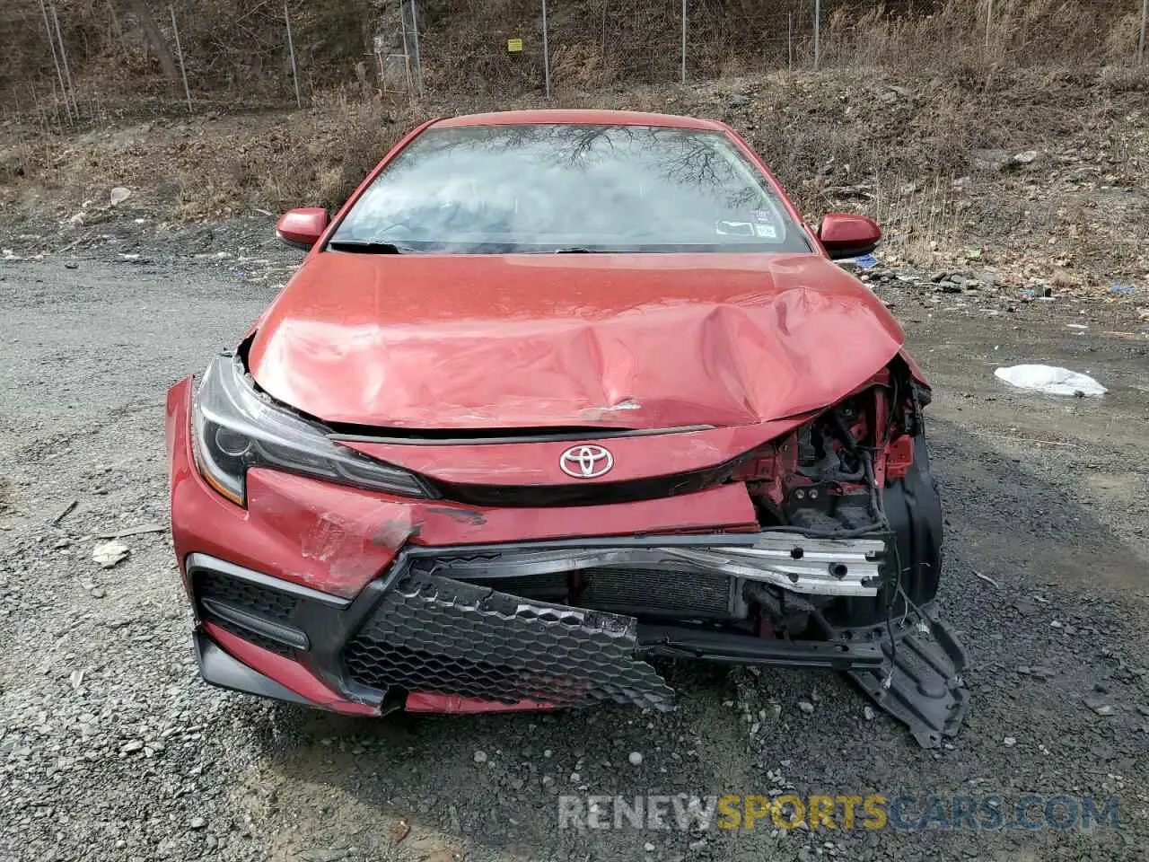 5 Photograph of a damaged car JTDS4RCE2LJ043391 TOYOTA COROLLA 2020