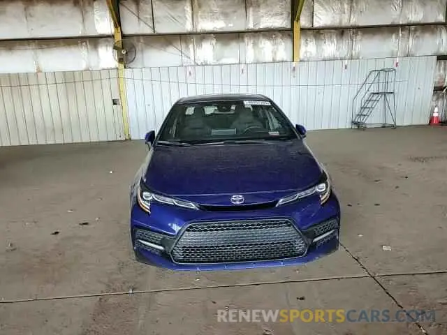 10 Photograph of a damaged car JTDS4RCE3LJ020833 TOYOTA COROLLA 2020