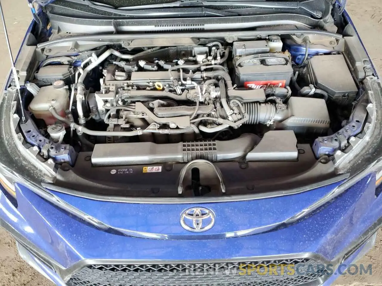 13 Photograph of a damaged car JTDS4RCE3LJ020833 TOYOTA COROLLA 2020