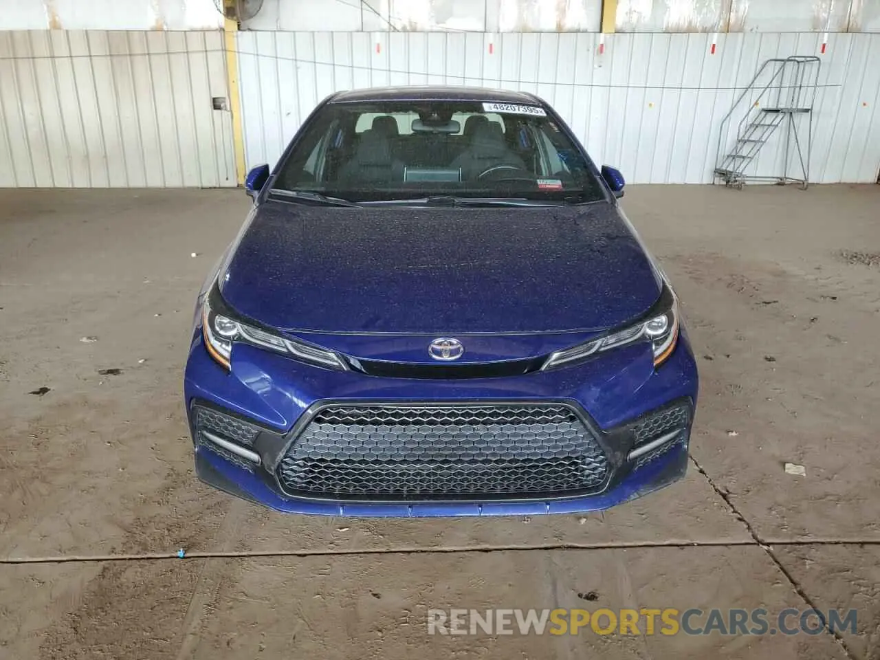 5 Photograph of a damaged car JTDS4RCE3LJ020833 TOYOTA COROLLA 2020