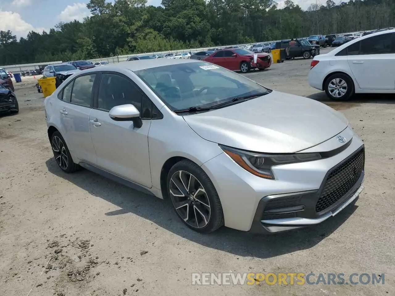 4 Photograph of a damaged car JTDS4RCE3LJ029015 TOYOTA COROLLA 2020