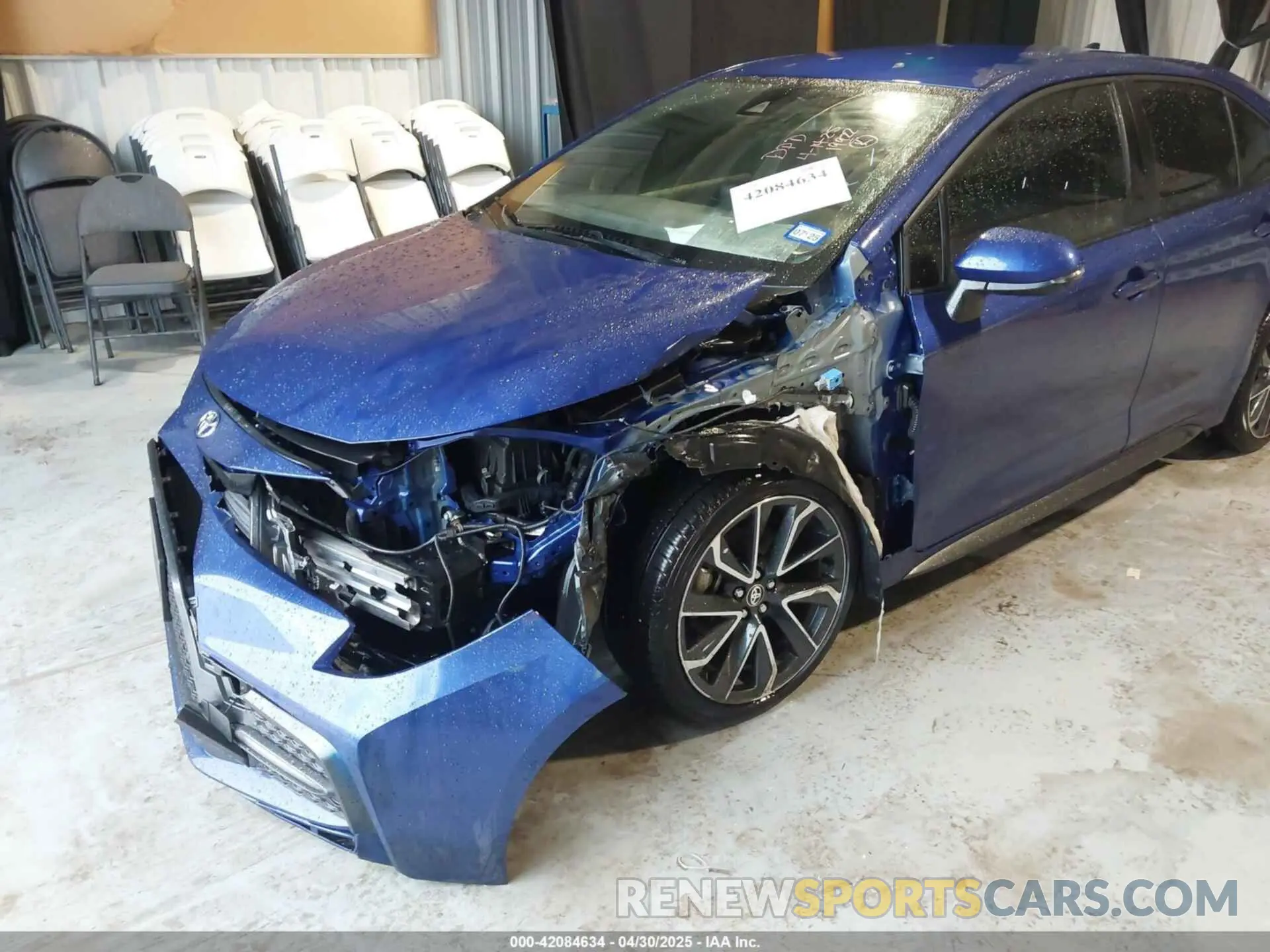 6 Photograph of a damaged car JTDS4RCE3LJ031332 TOYOTA COROLLA 2020