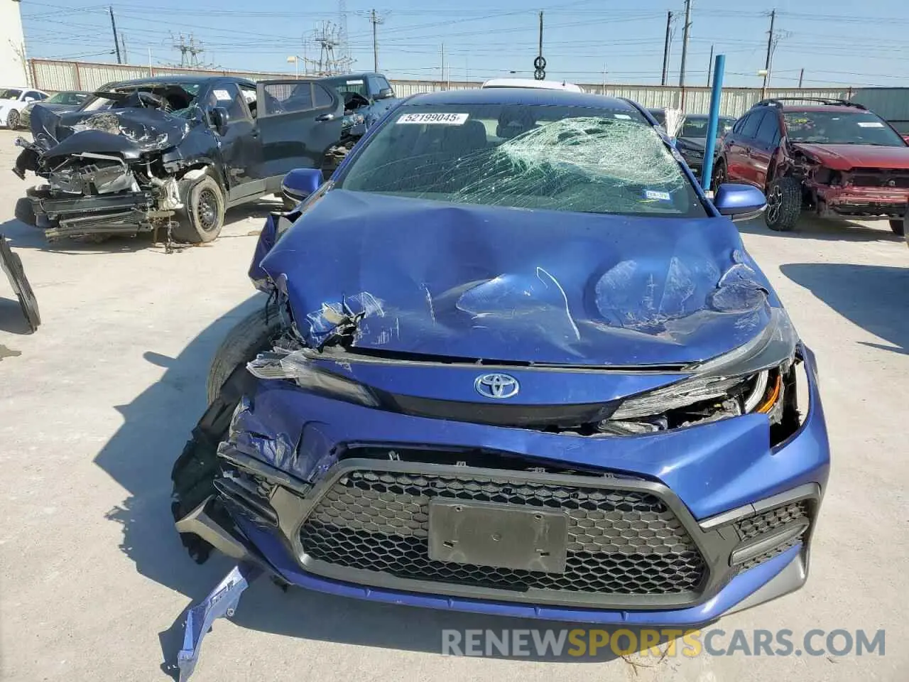 5 Photograph of a damaged car JTDS4RCE3LJ037664 TOYOTA COROLLA 2020