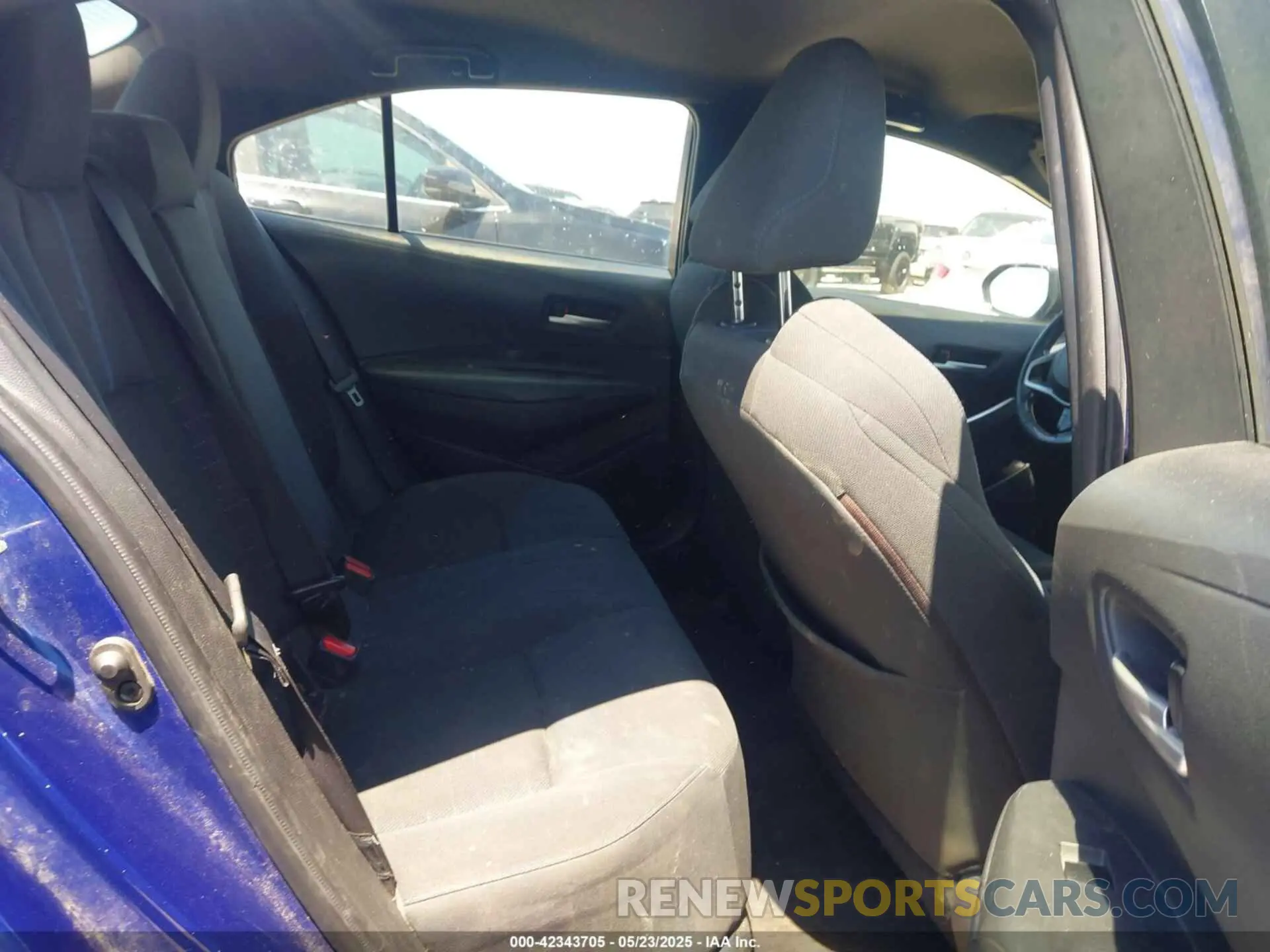 8 Фотография поврежденного автомобиля JTDS4RCE3LJ040726 TOYOTA COROLLA 2020