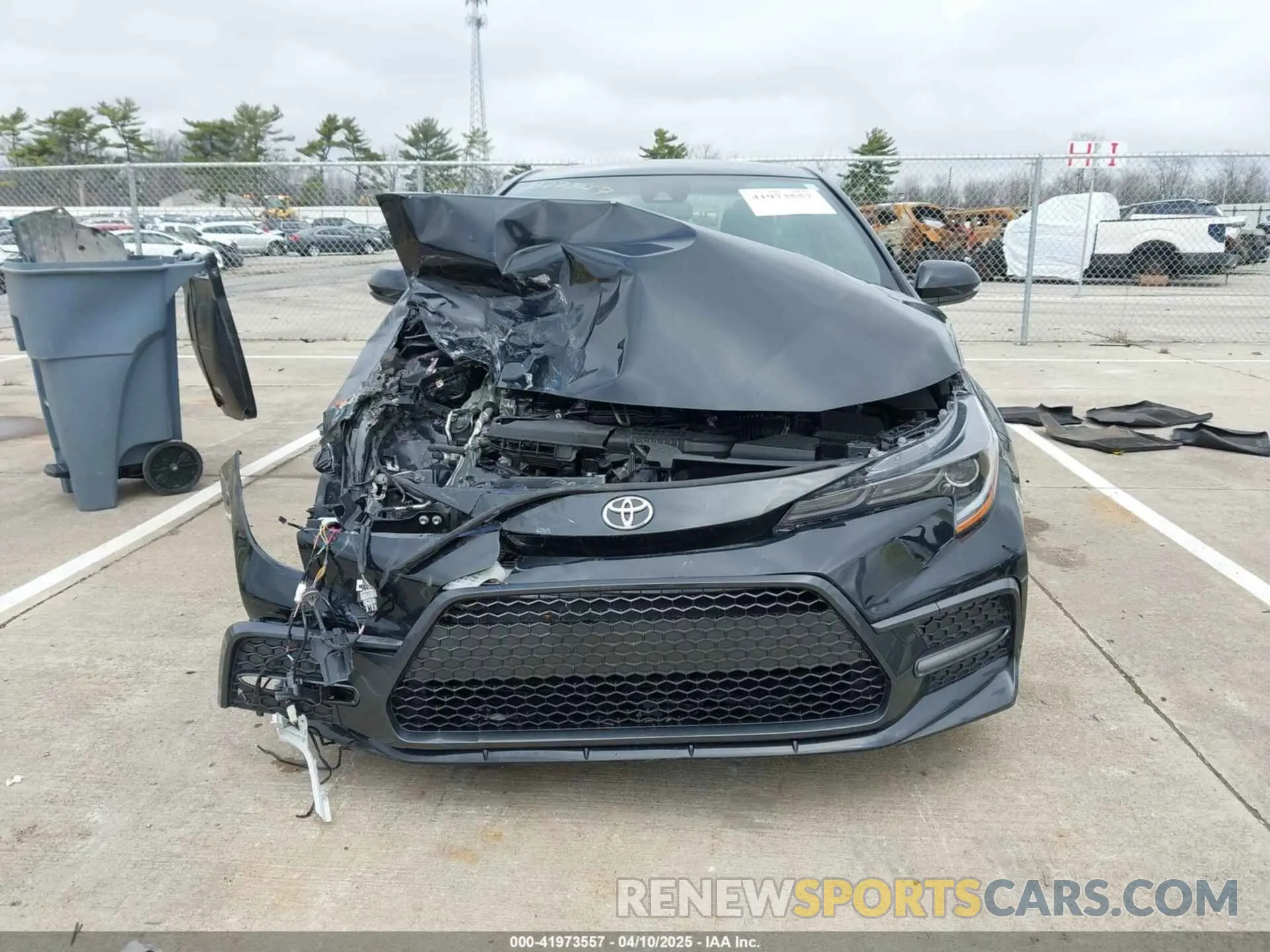 12 Photograph of a damaged car JTDS4RCE3LJ042864 TOYOTA COROLLA 2020