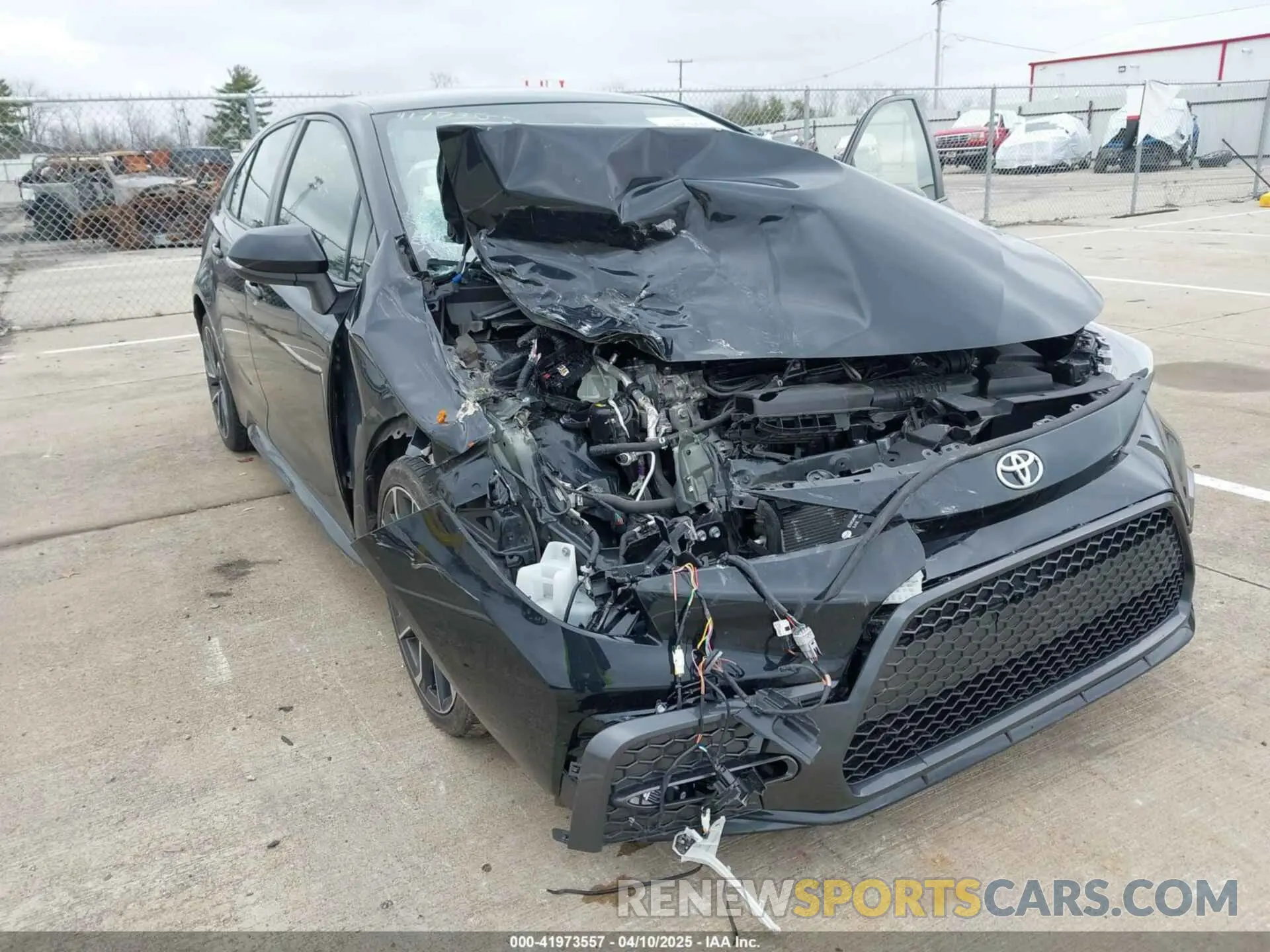 6 Photograph of a damaged car JTDS4RCE3LJ042864 TOYOTA COROLLA 2020