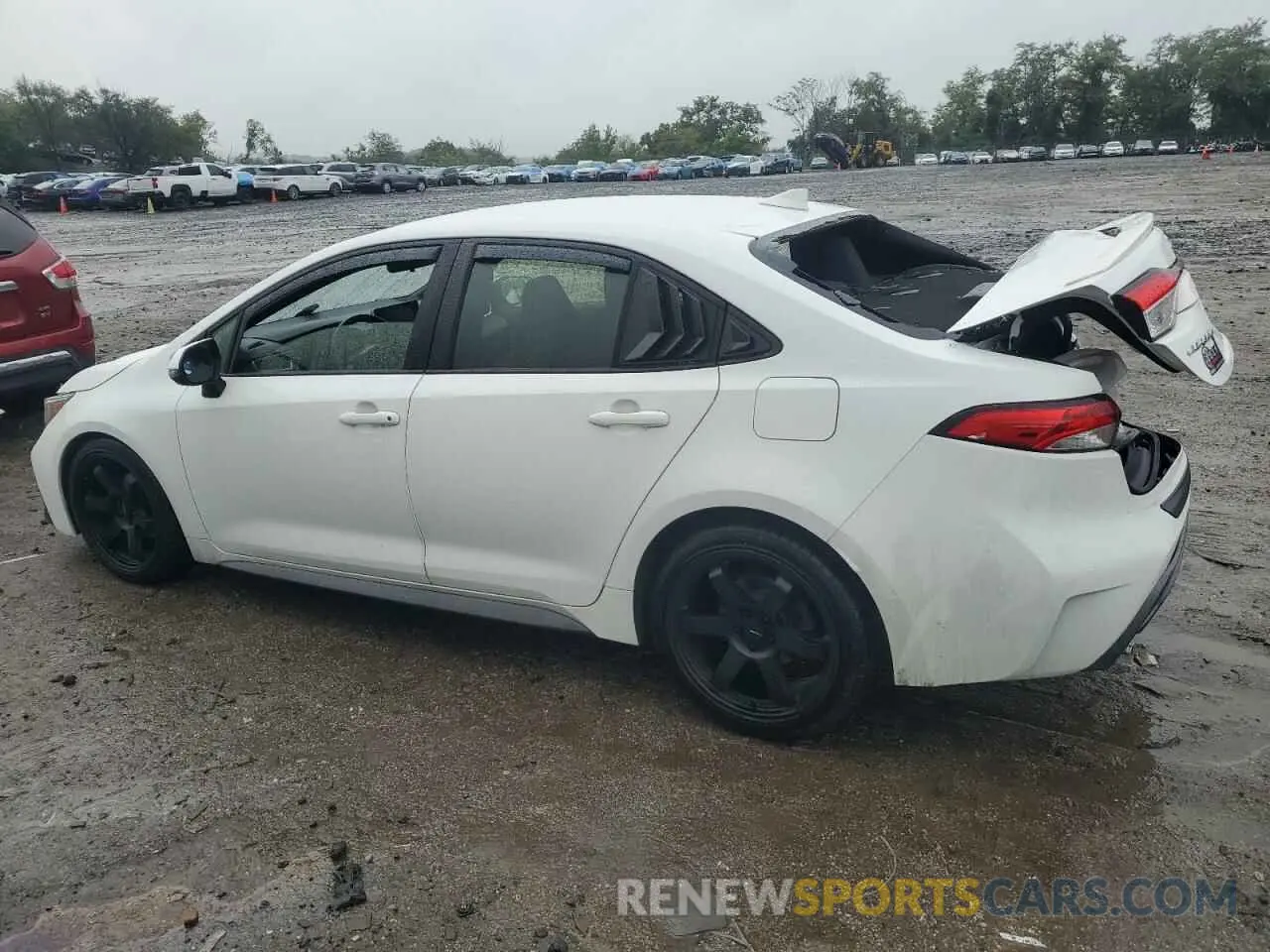 2 Photograph of a damaged car JTDS4RCE4LJ001174 TOYOTA COROLLA 2020