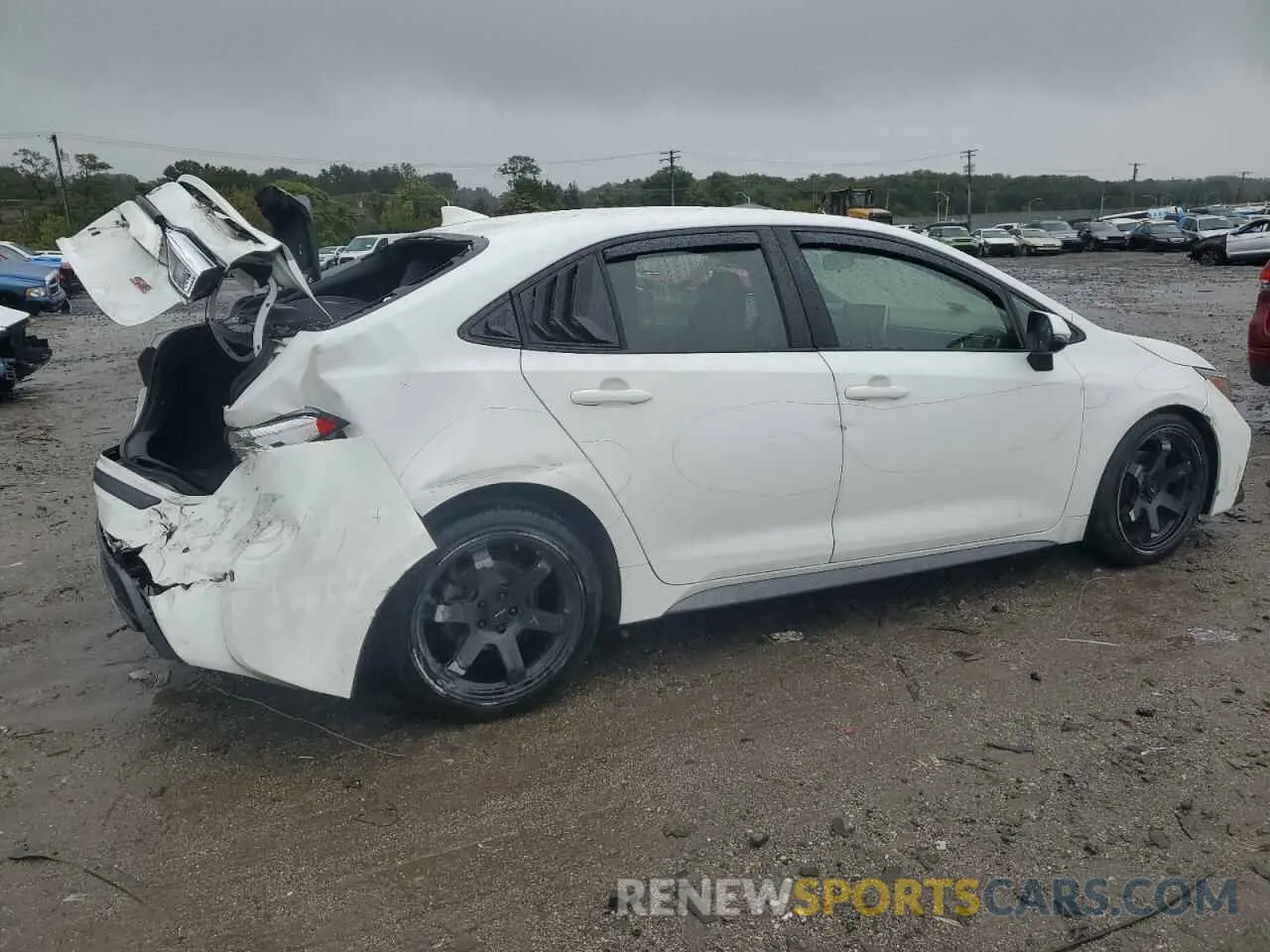 3 Photograph of a damaged car JTDS4RCE4LJ001174 TOYOTA COROLLA 2020