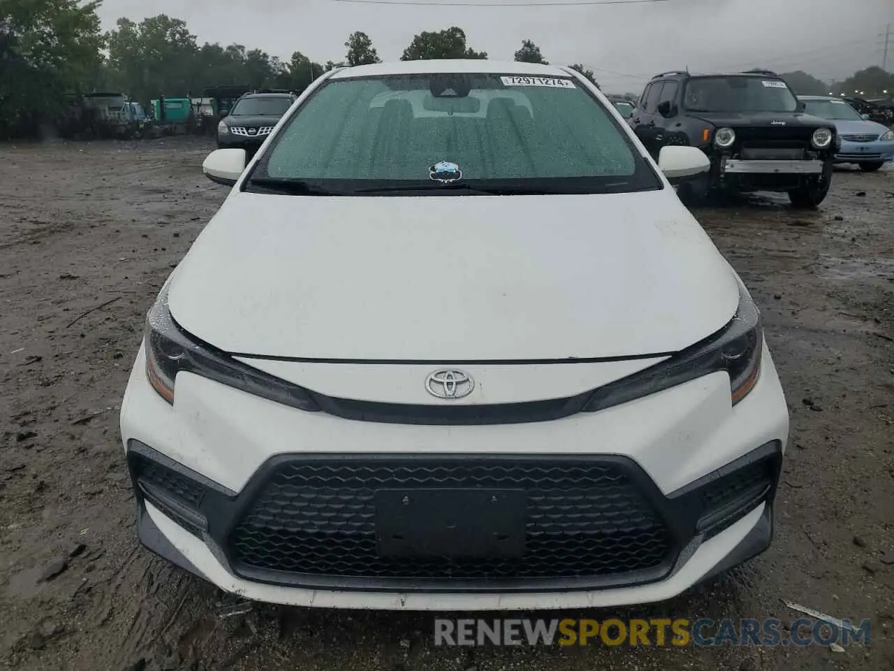 5 Photograph of a damaged car JTDS4RCE4LJ001174 TOYOTA COROLLA 2020