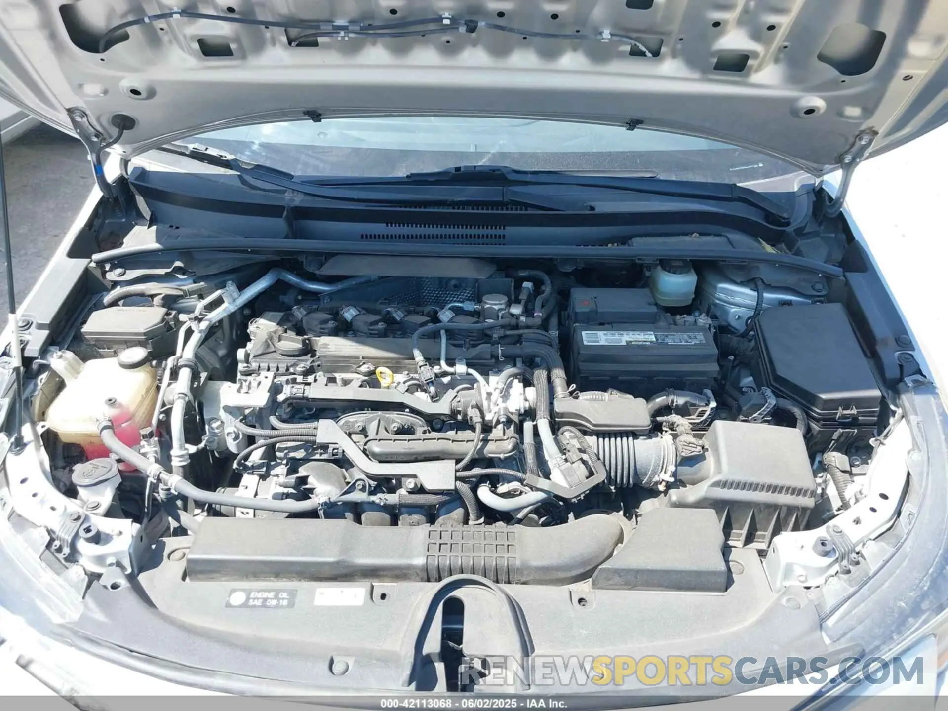 10 Photograph of a damaged car JTDS4RCE4LJ004155 TOYOTA COROLLA 2020