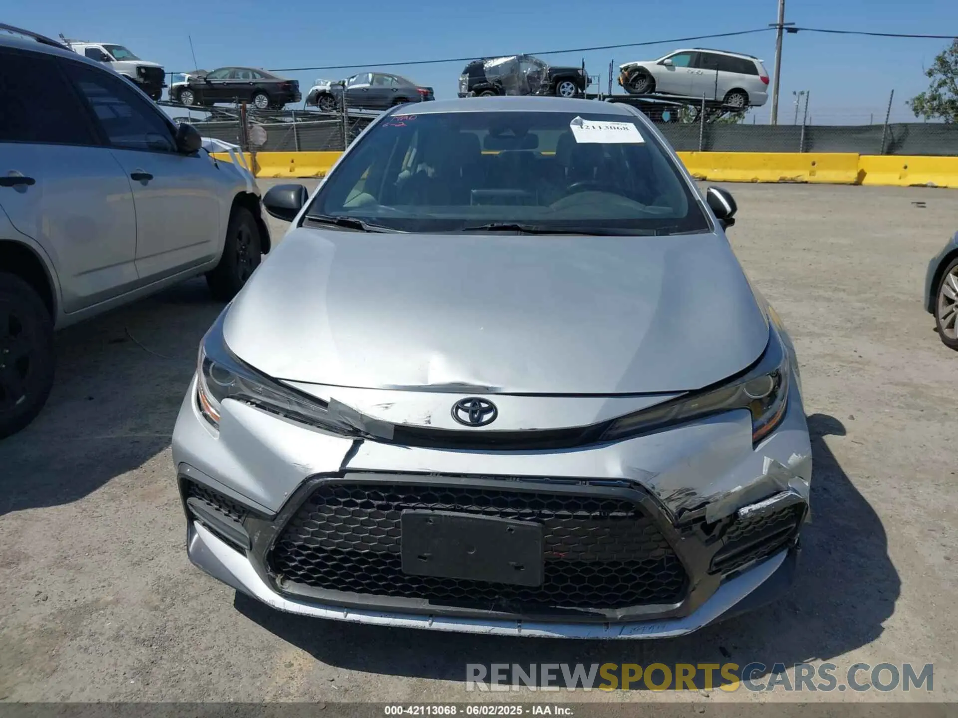 11 Photograph of a damaged car JTDS4RCE4LJ004155 TOYOTA COROLLA 2020