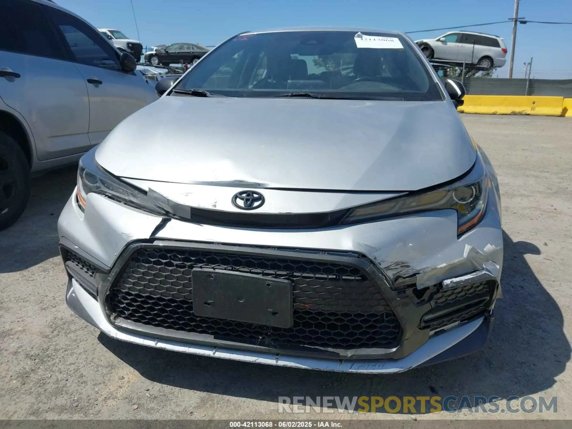 6 Photograph of a damaged car JTDS4RCE4LJ004155 TOYOTA COROLLA 2020