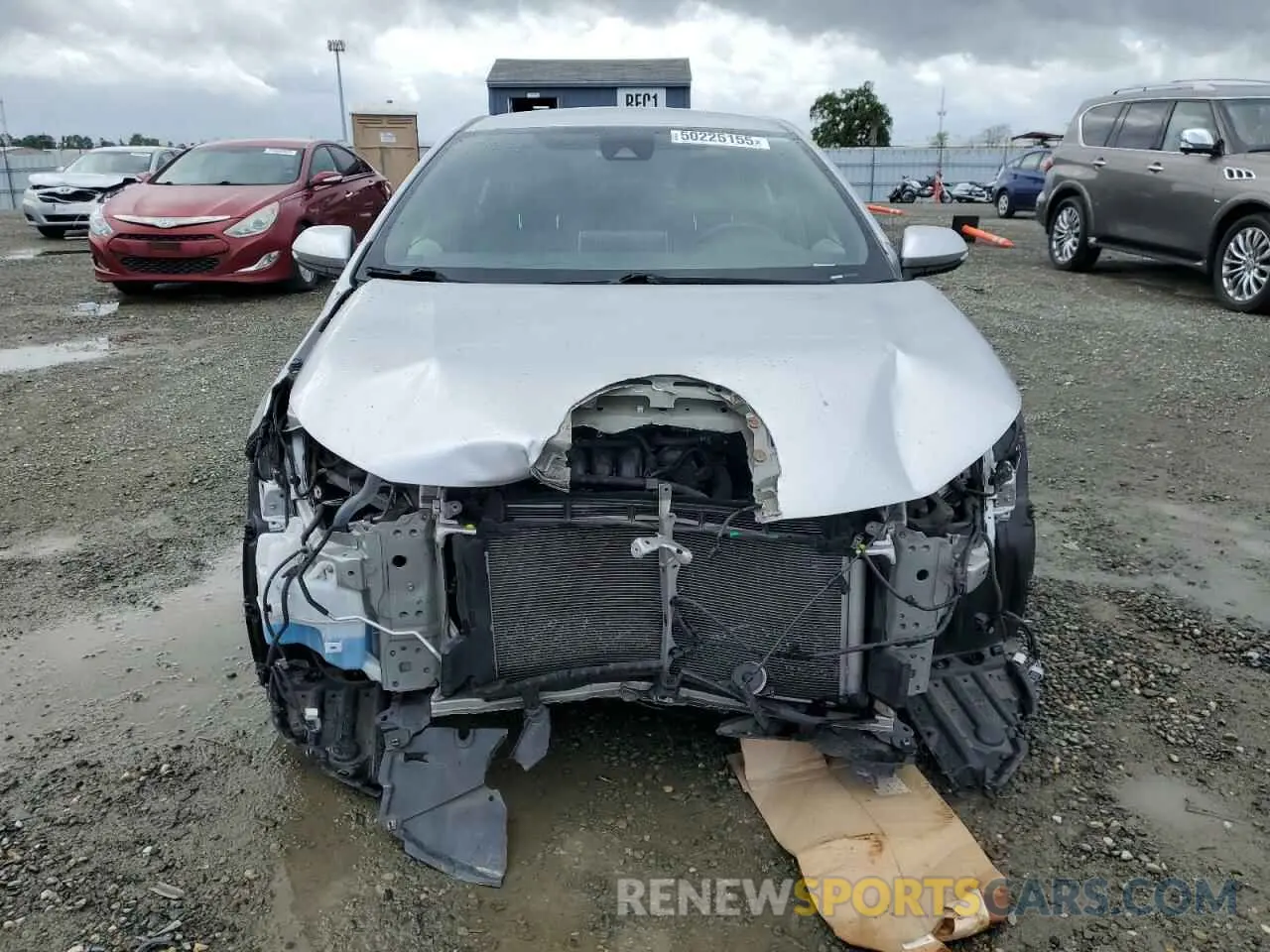 5 Photograph of a damaged car JTDS4RCE4LJ006603 TOYOTA COROLLA 2020