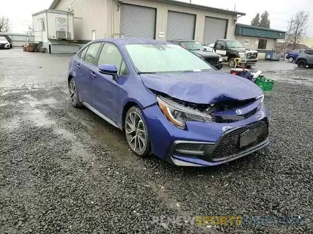 11 Фотография поврежденного автомобиля JTDS4RCE4LJ011025 TOYOTA COROLLA 2020