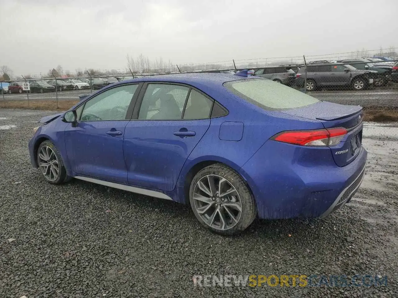 2 Фотография поврежденного автомобиля JTDS4RCE4LJ011025 TOYOTA COROLLA 2020