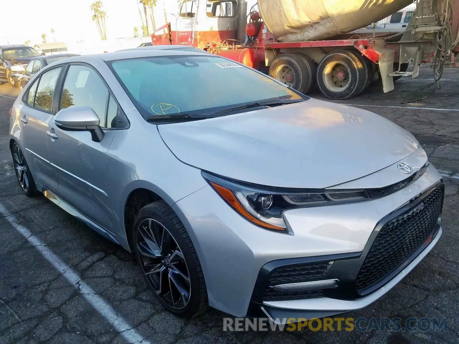 1 Photograph of a damaged car JTDS4RCE4LJ017553 TOYOTA COROLLA 2020