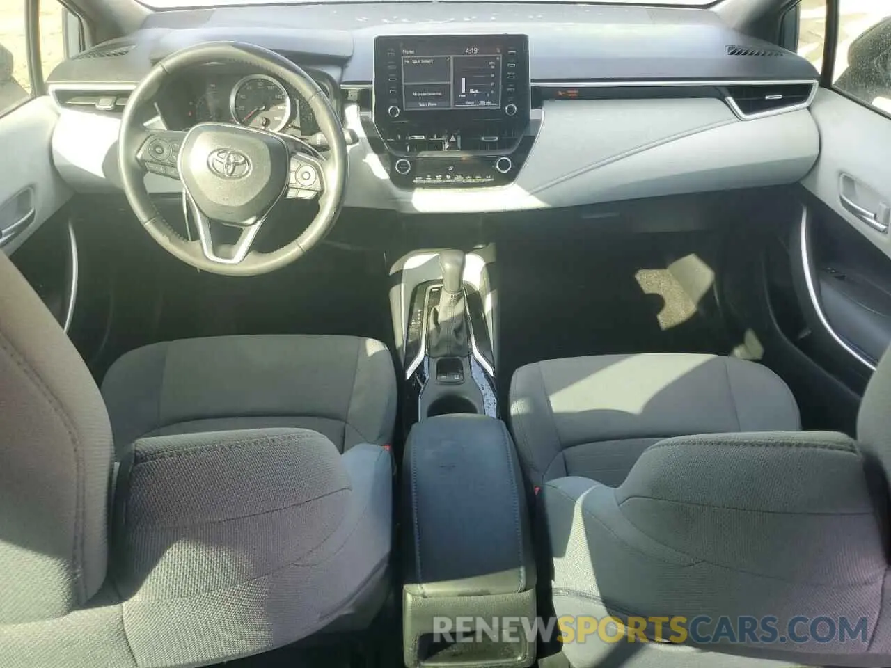 8 Фотография поврежденного автомобиля JTDS4RCE4LJ019139 TOYOTA COROLLA 2020
