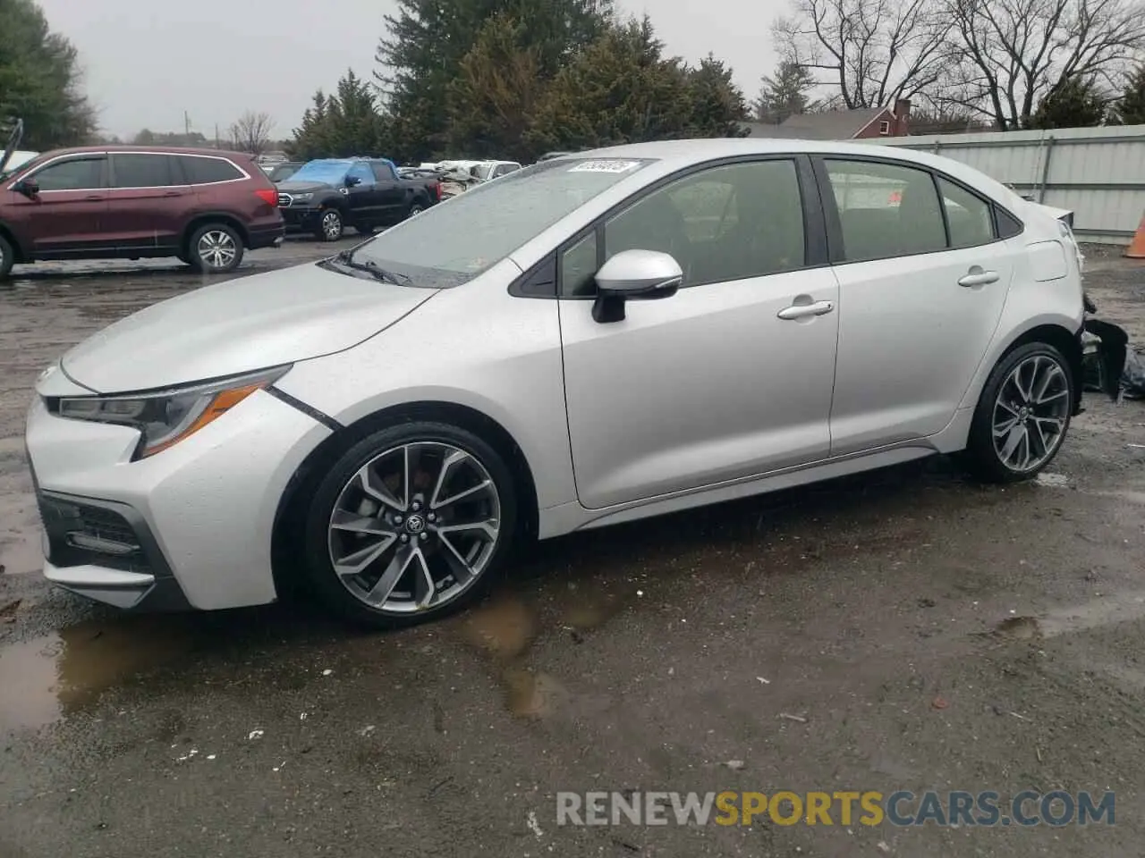 1 Photograph of a damaged car JTDS4RCE4LJ021618 TOYOTA COROLLA 2020