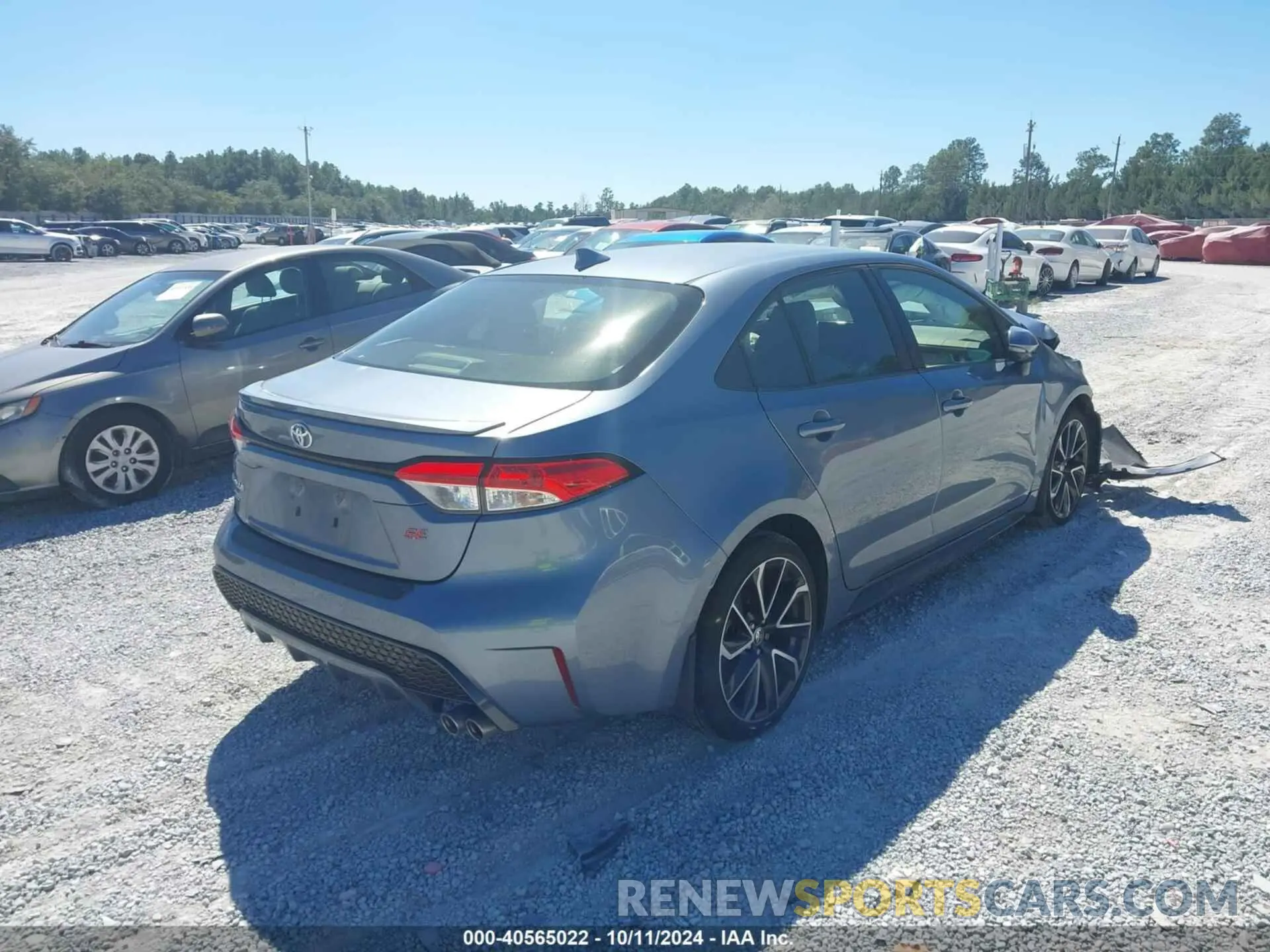 4 Фотография поврежденного автомобиля JTDS4RCE4LJ023658 TOYOTA COROLLA 2020