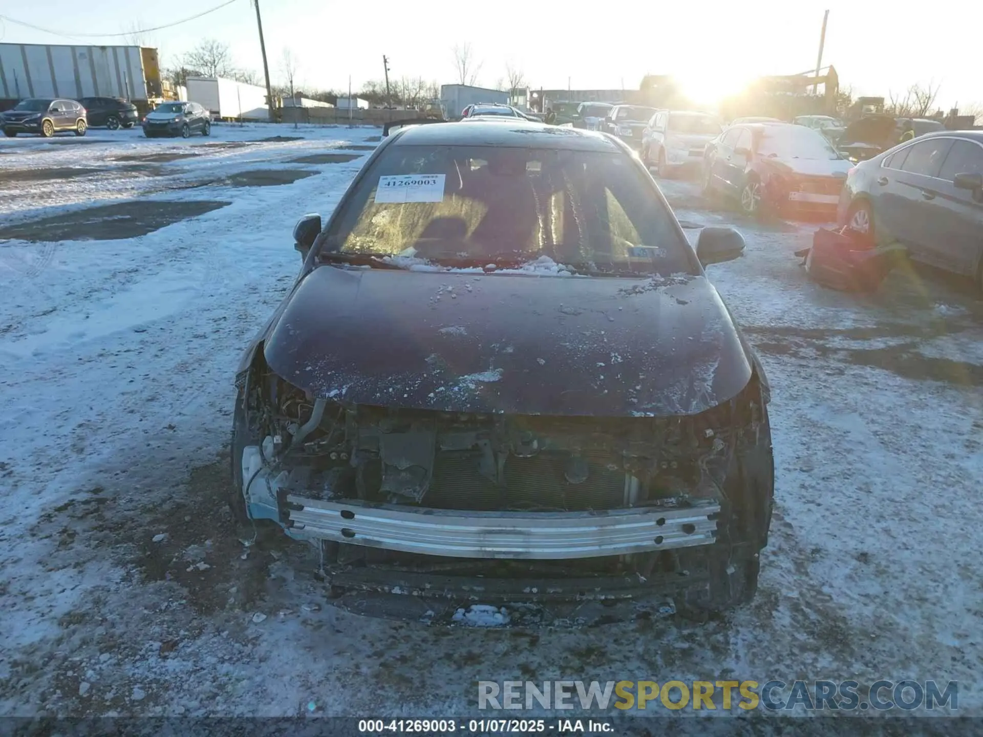 13 Photograph of a damaged car JTDS4RCE4LJ026222 TOYOTA COROLLA 2020