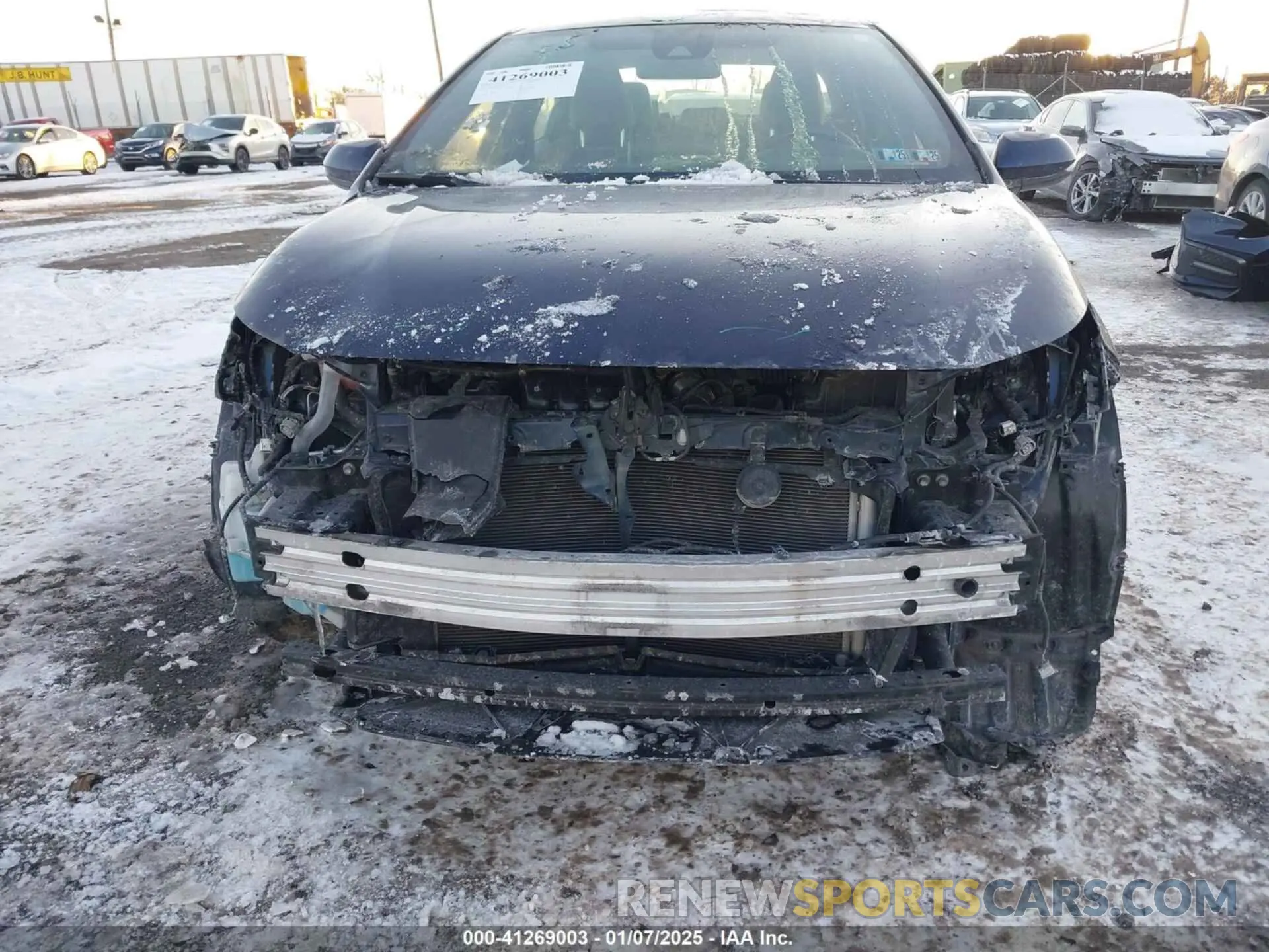 6 Photograph of a damaged car JTDS4RCE4LJ026222 TOYOTA COROLLA 2020