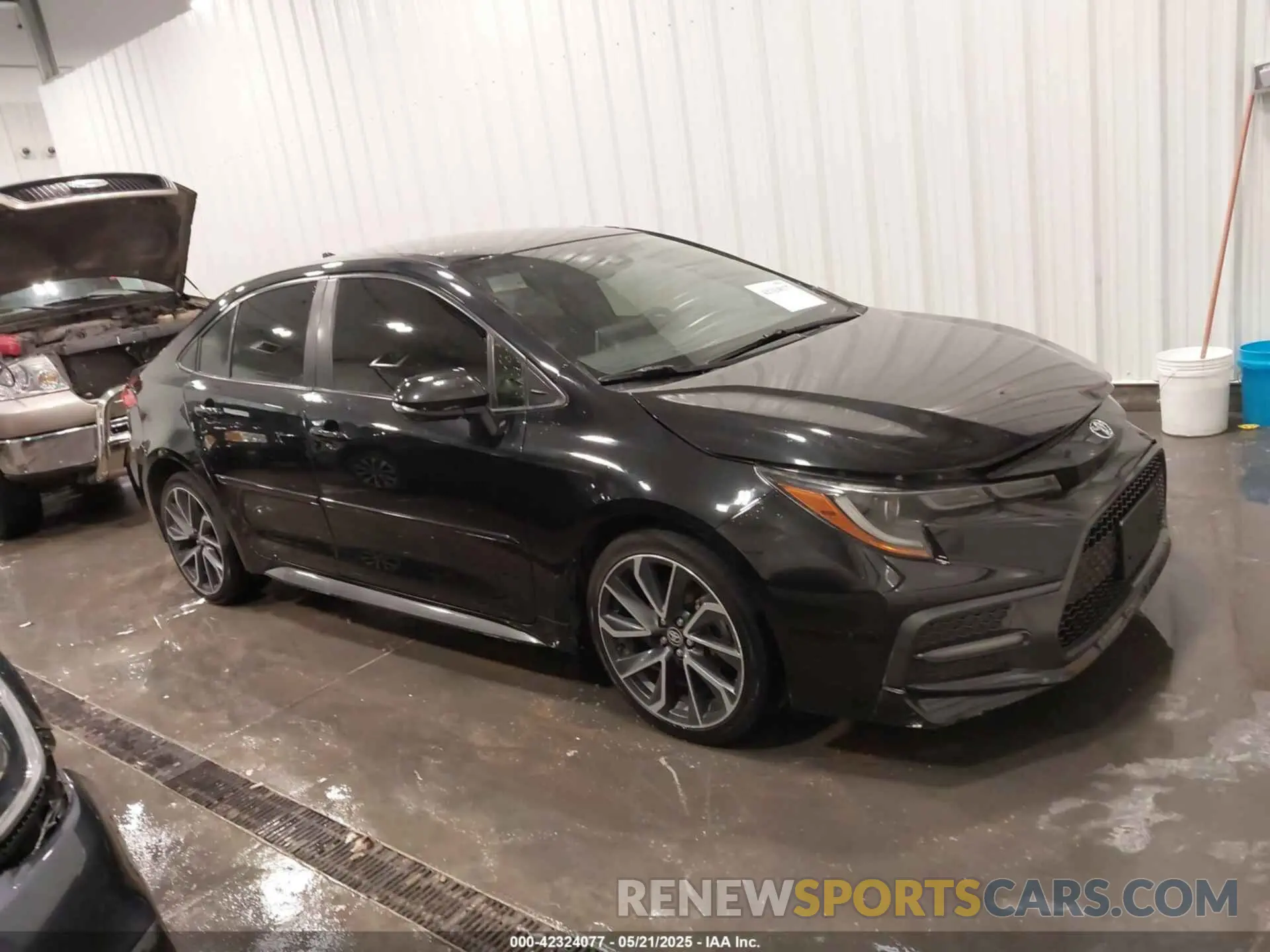1 Photograph of a damaged car JTDS4RCE4LJ043358 TOYOTA COROLLA 2020